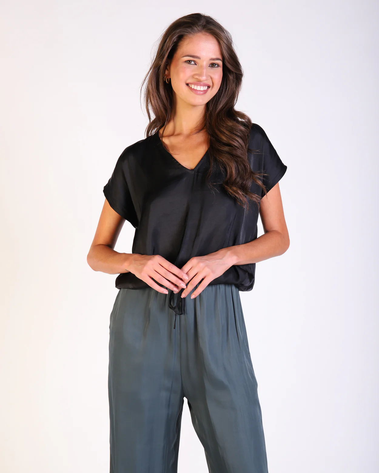 Alyssa Top - Black - Image 2