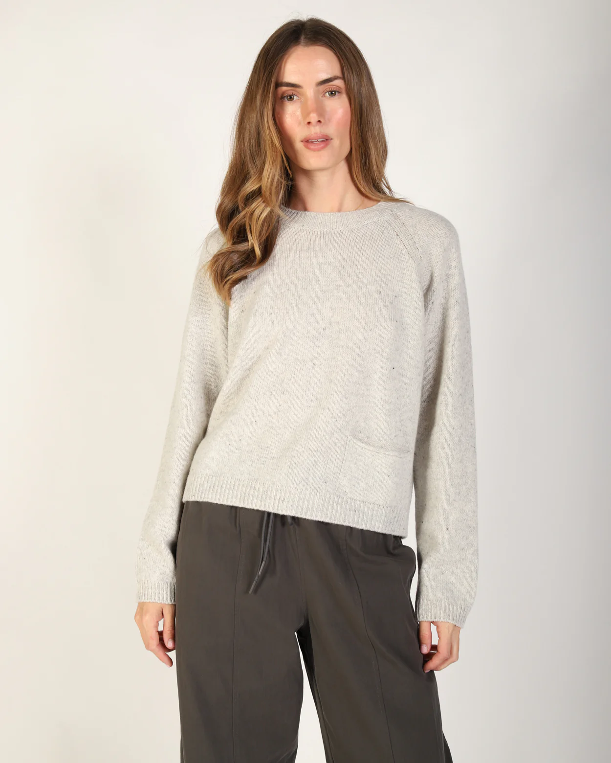 Billie Knit - Light Grey