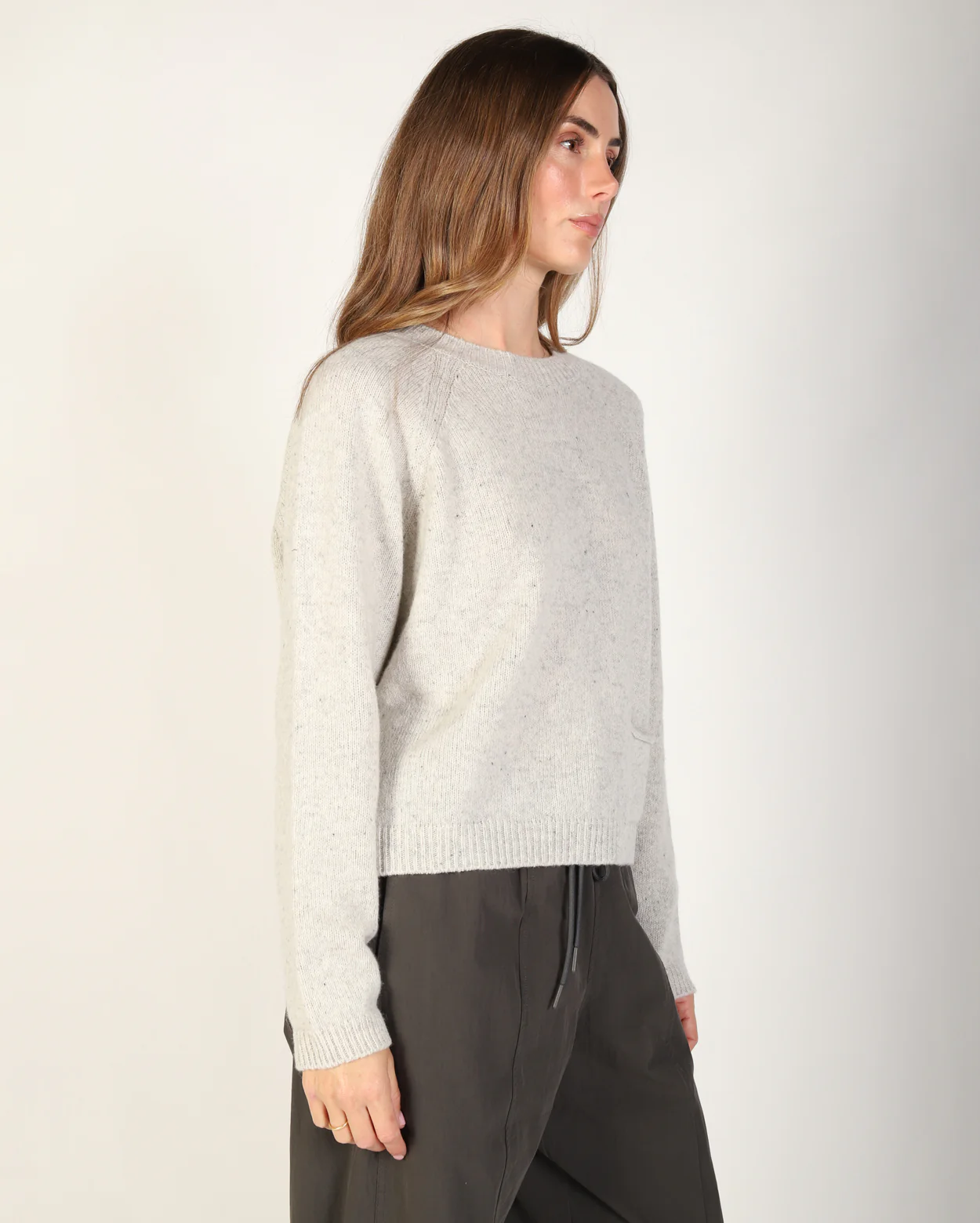 Billie Knit - Light Grey - Image 3