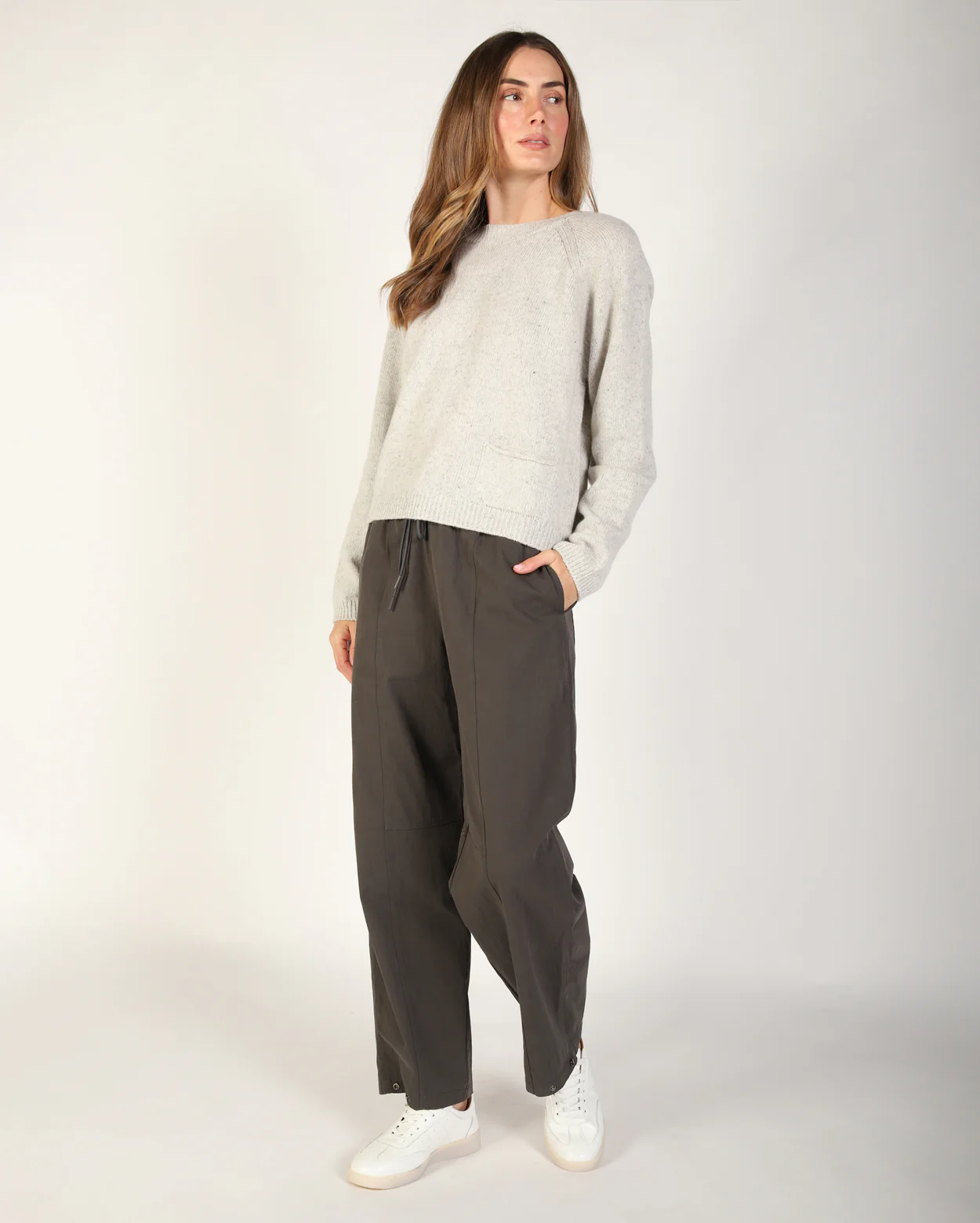 Billie Knit - Light Grey - Image 4