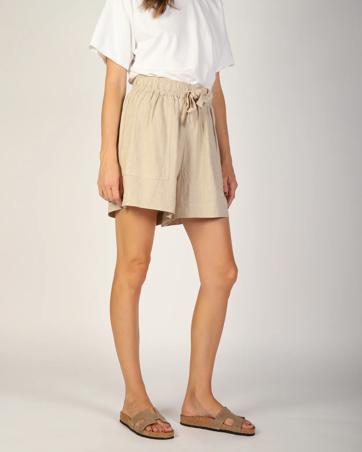 Bonnie Short  - Taupe - Image 5