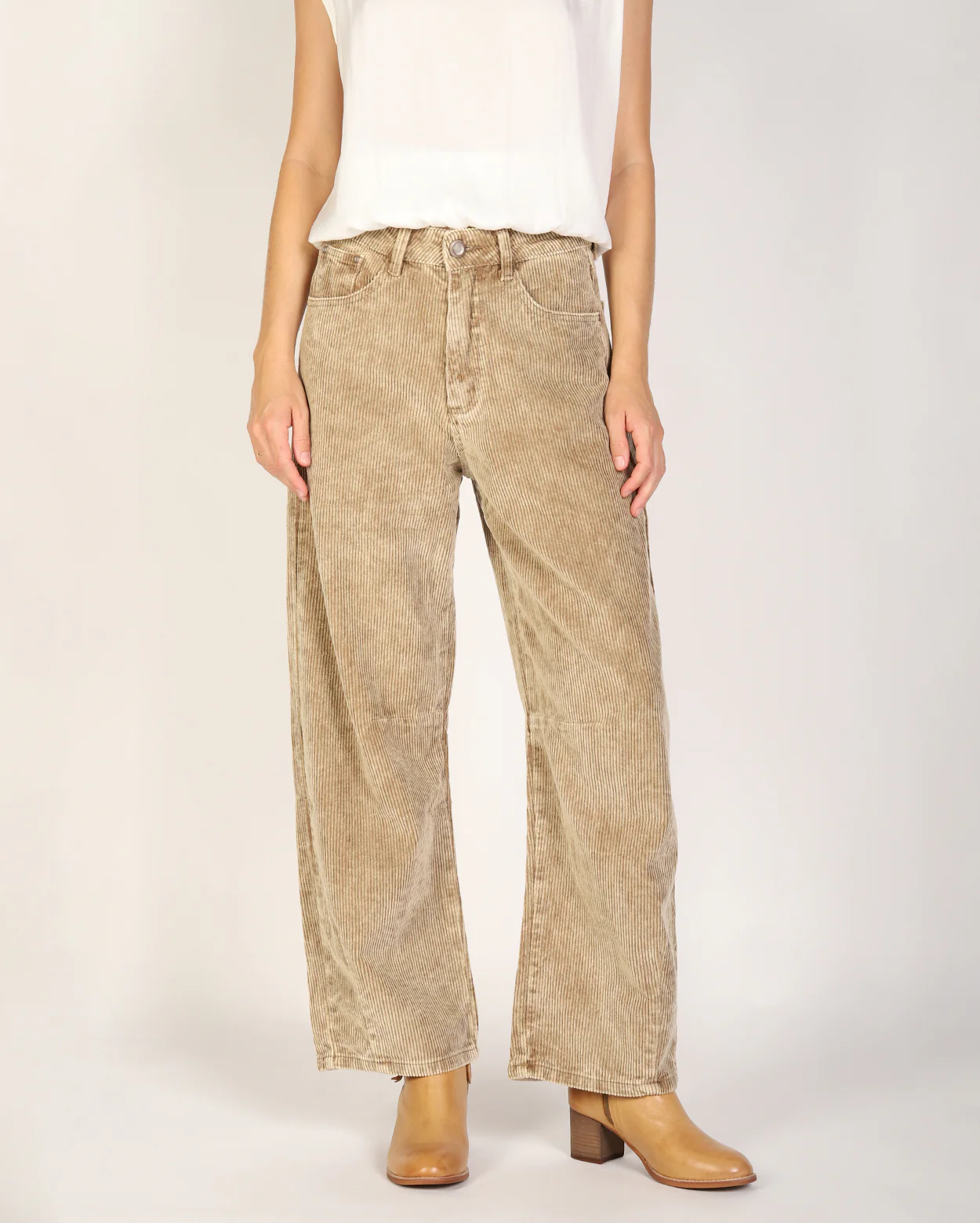 Brianne Cord Pant  - Sand