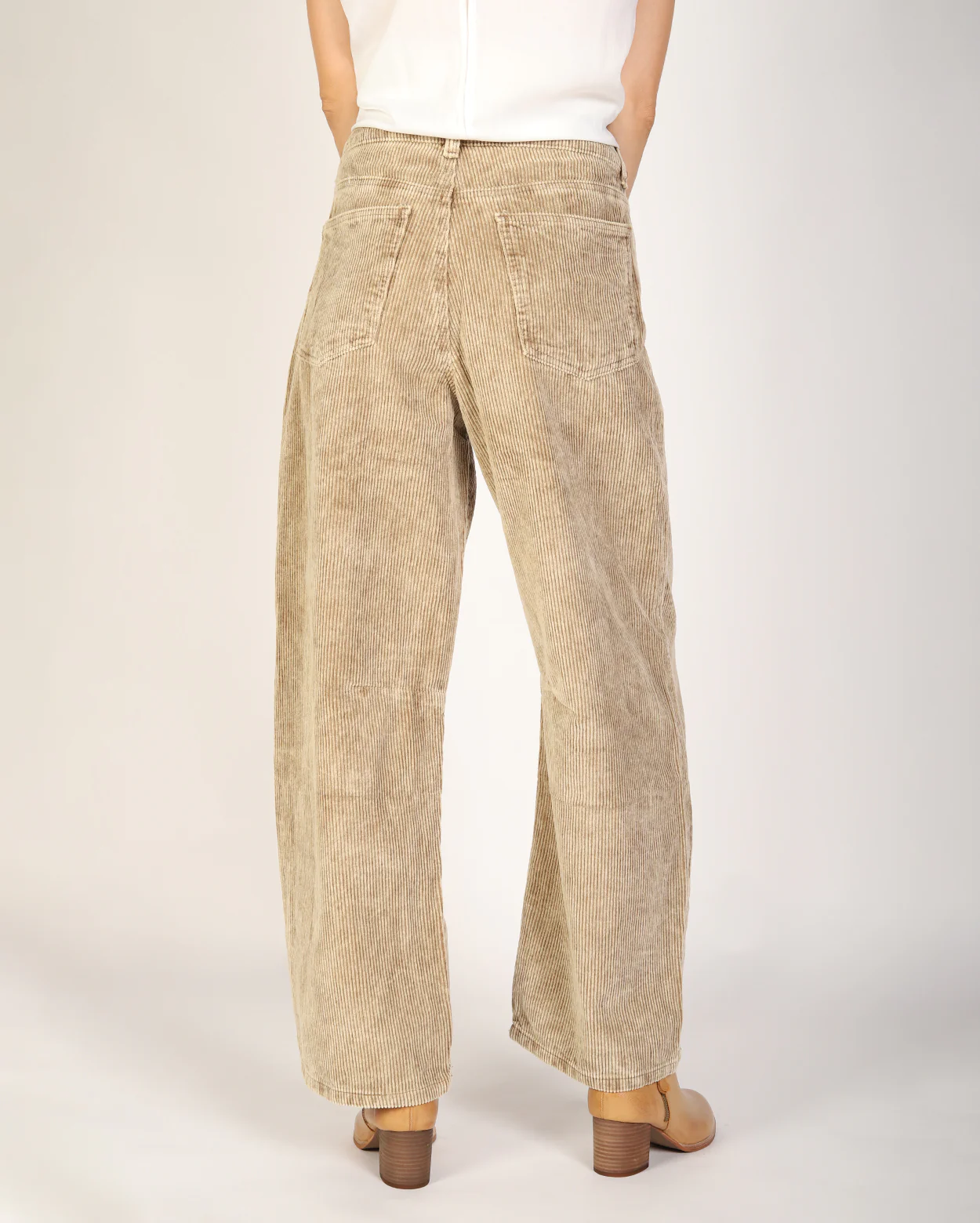 Brianne Cord Pant  - Sand - Image 4
