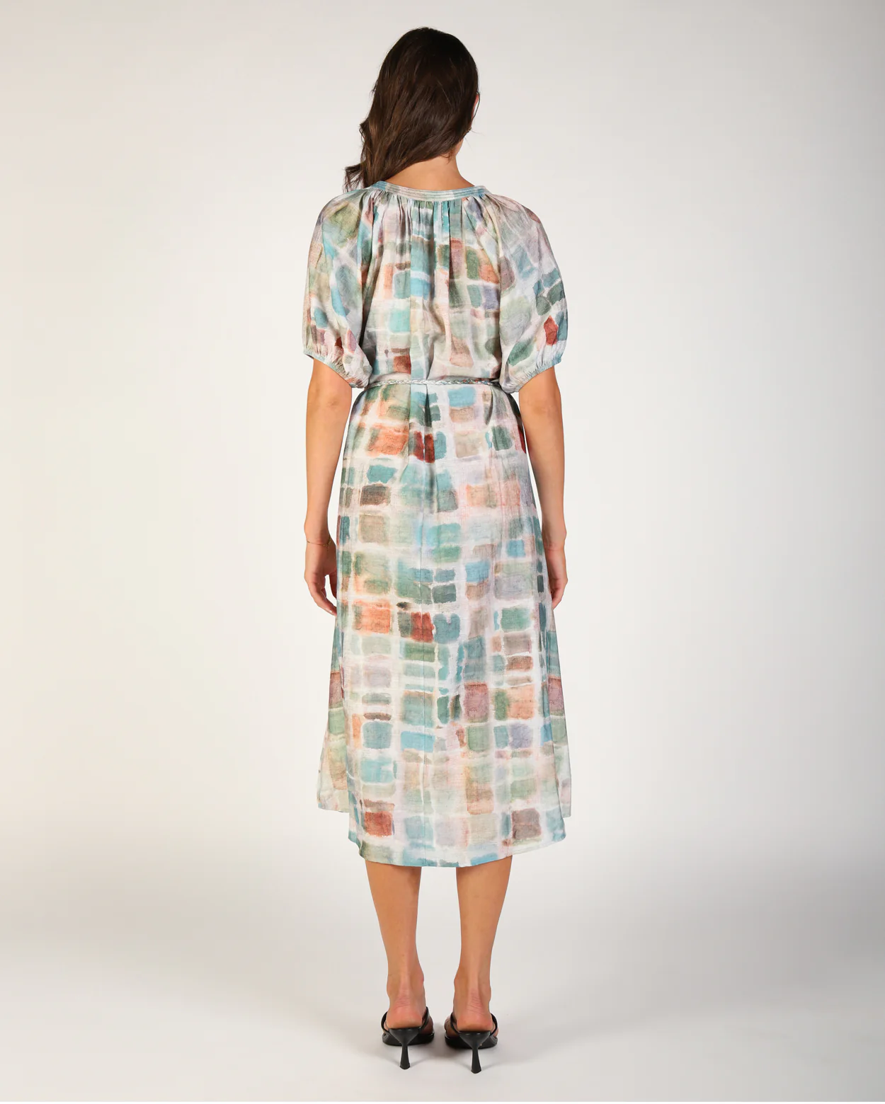 Cara Dress - Aqua - Image 5