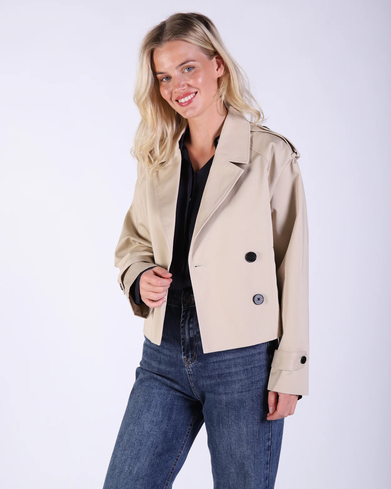 Carla Trench - Camel - Image 3