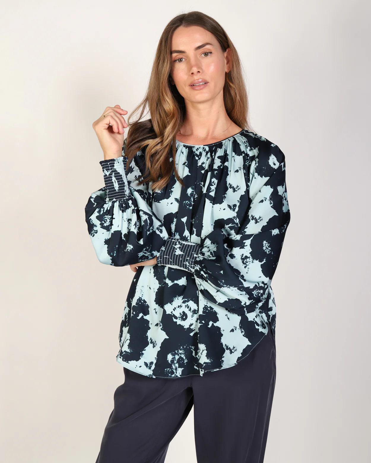 Christina Top - Blue - Image 2