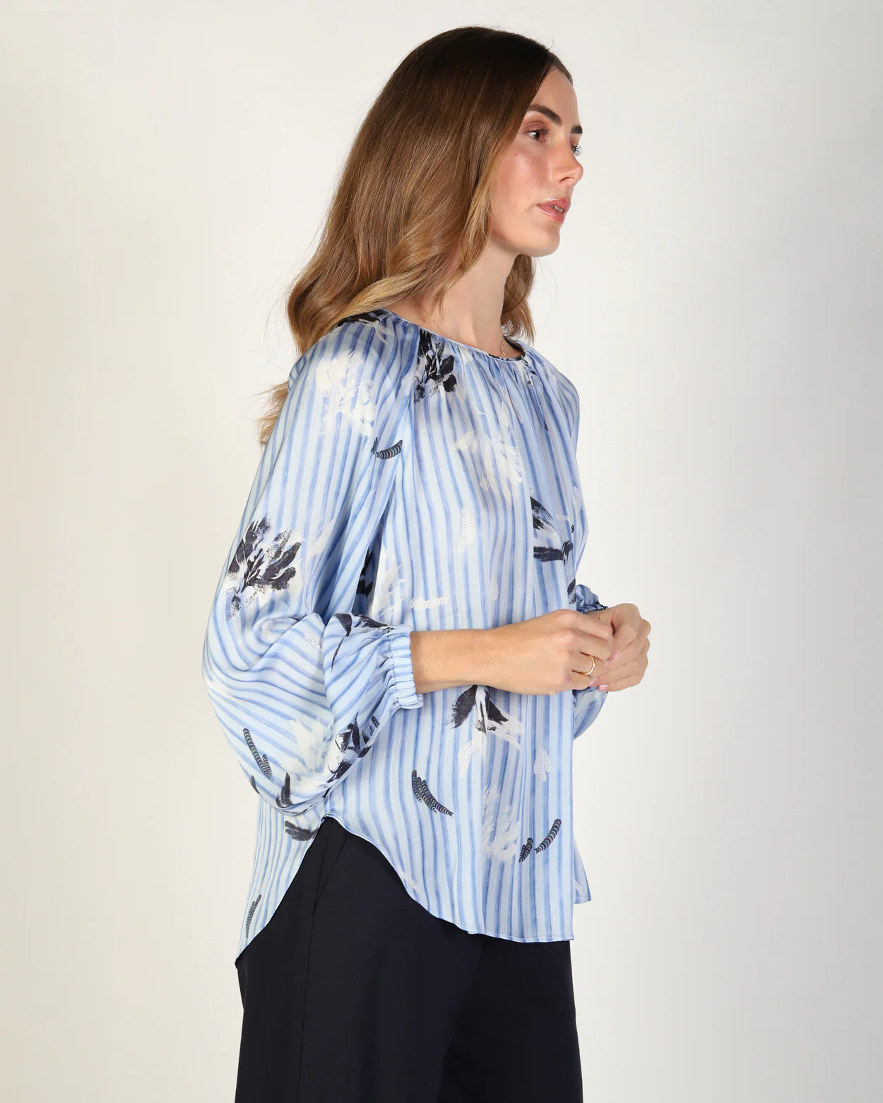 Christine Top - Blue Print - Image 4