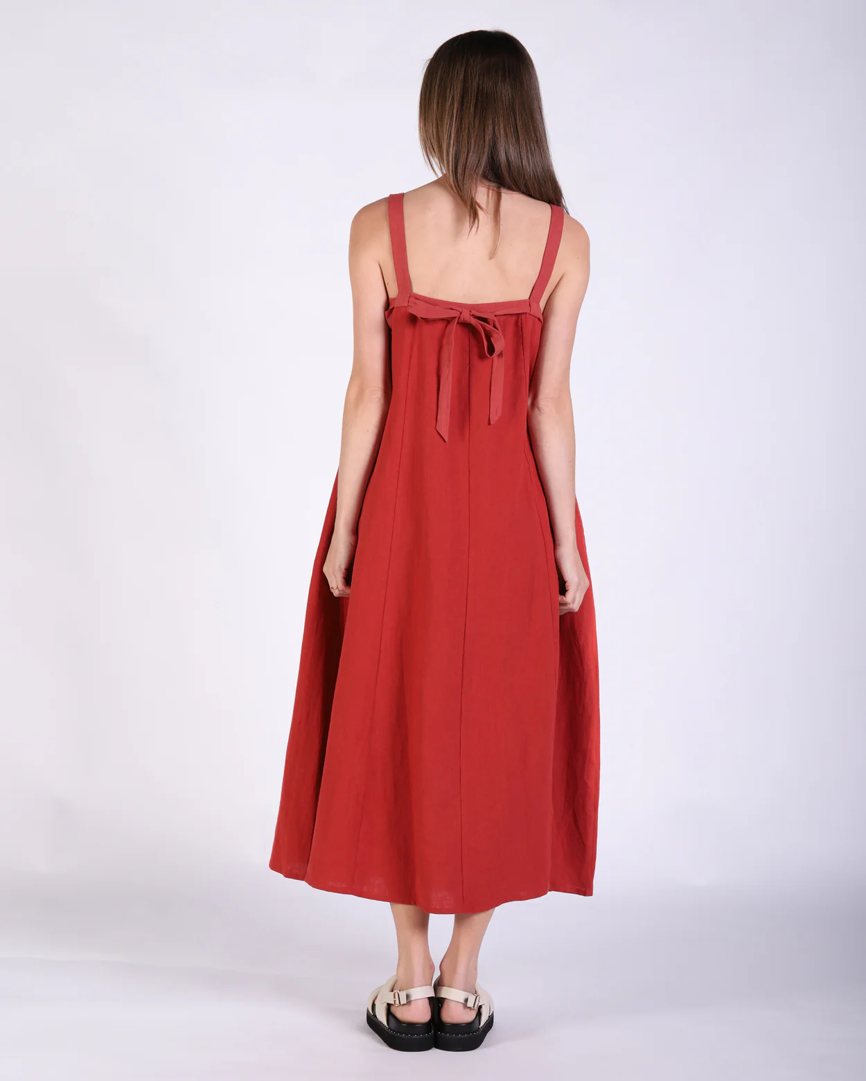 Connie Dress - Red - Image 4
