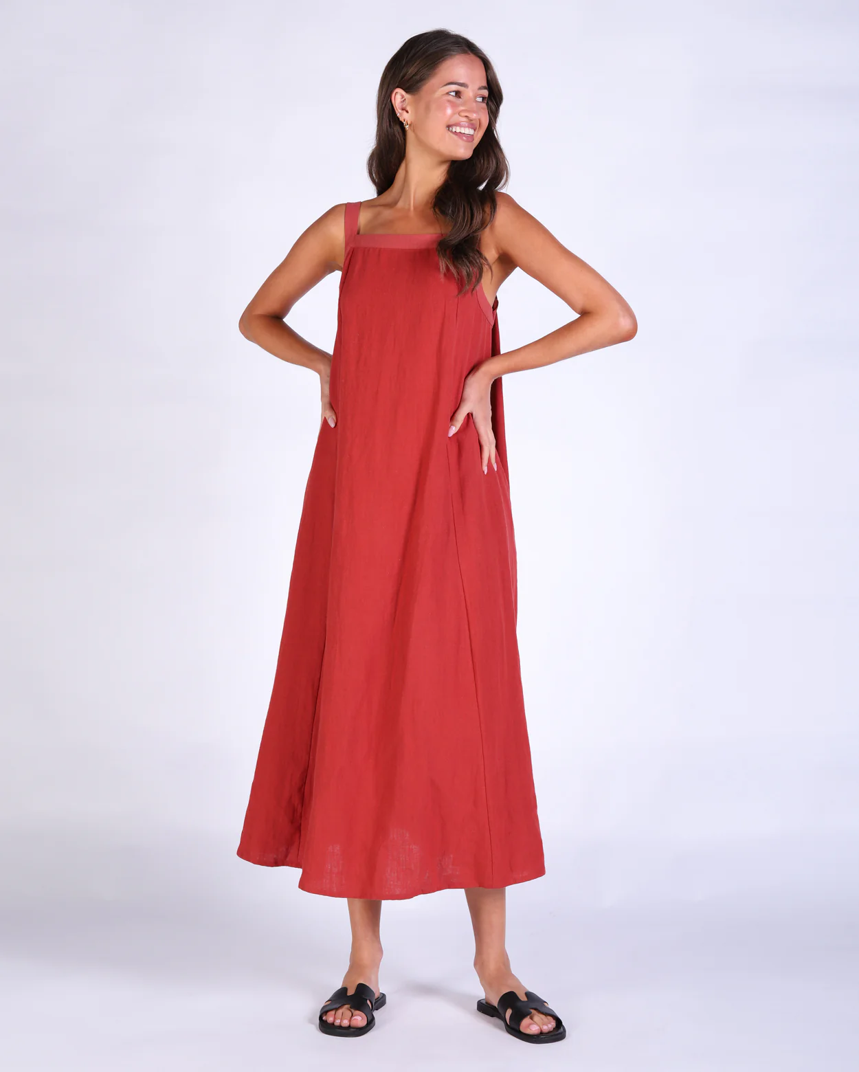 Connie Dress - Red - Image 5