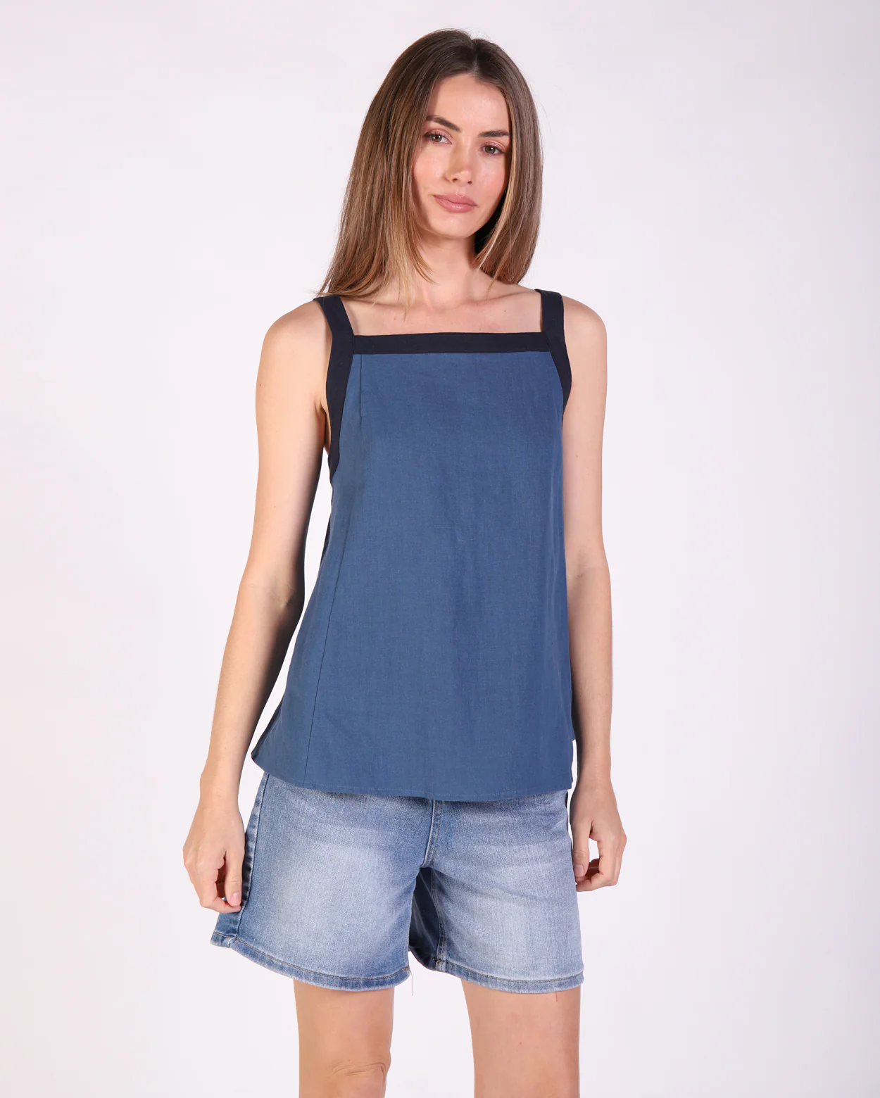 Connie Top - Blue - Image 2