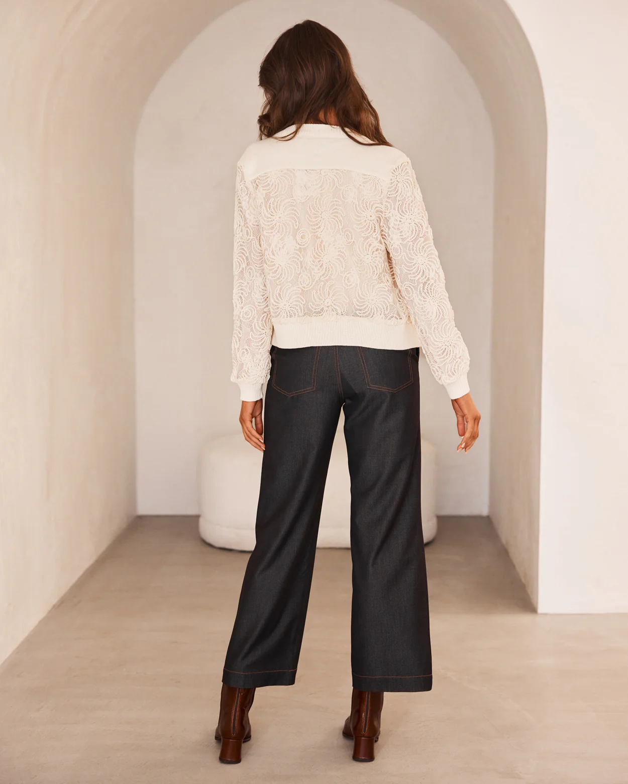 Elsa Jacket - Ivory - Image 3