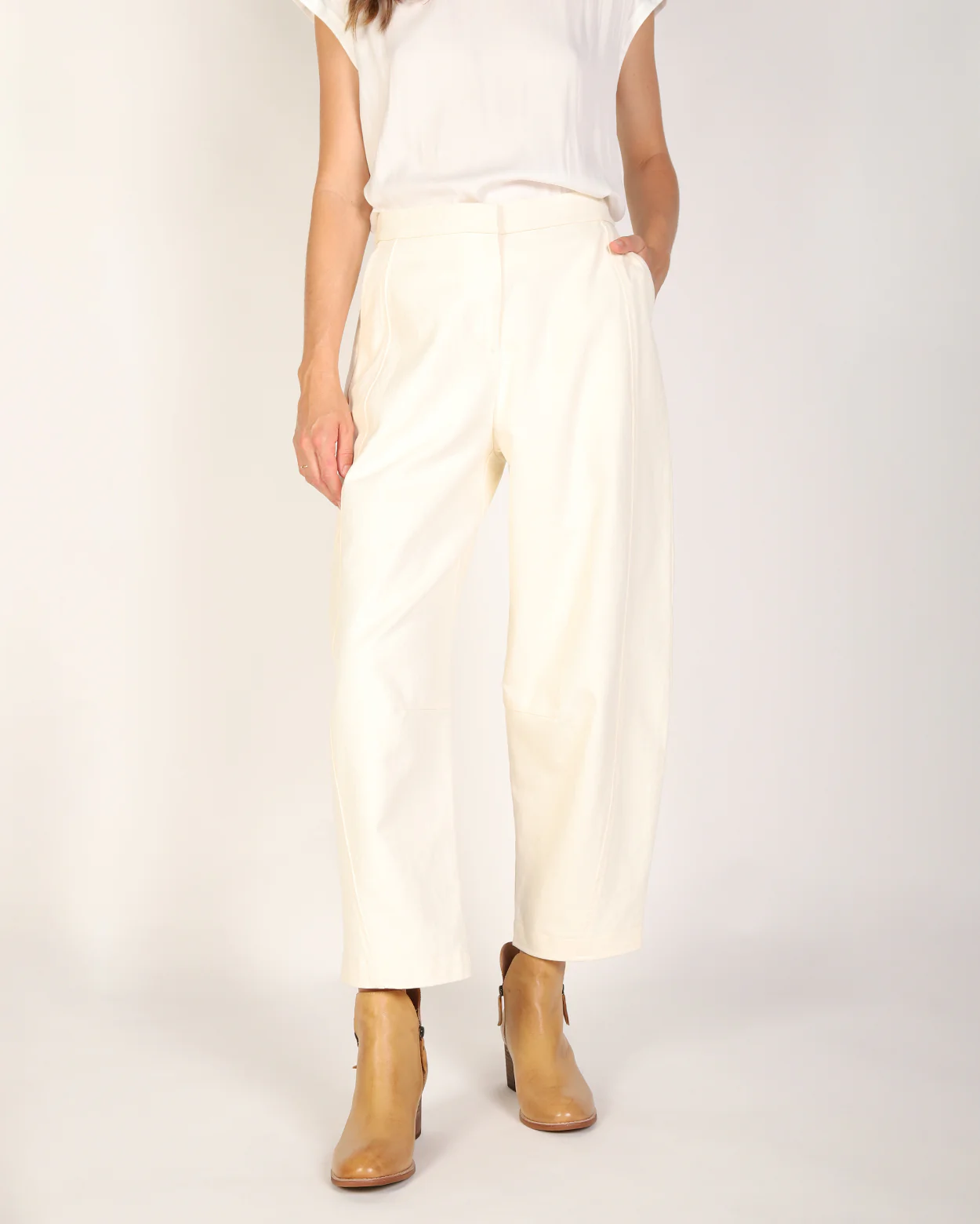 Erin Pant - Ecru - Image 2