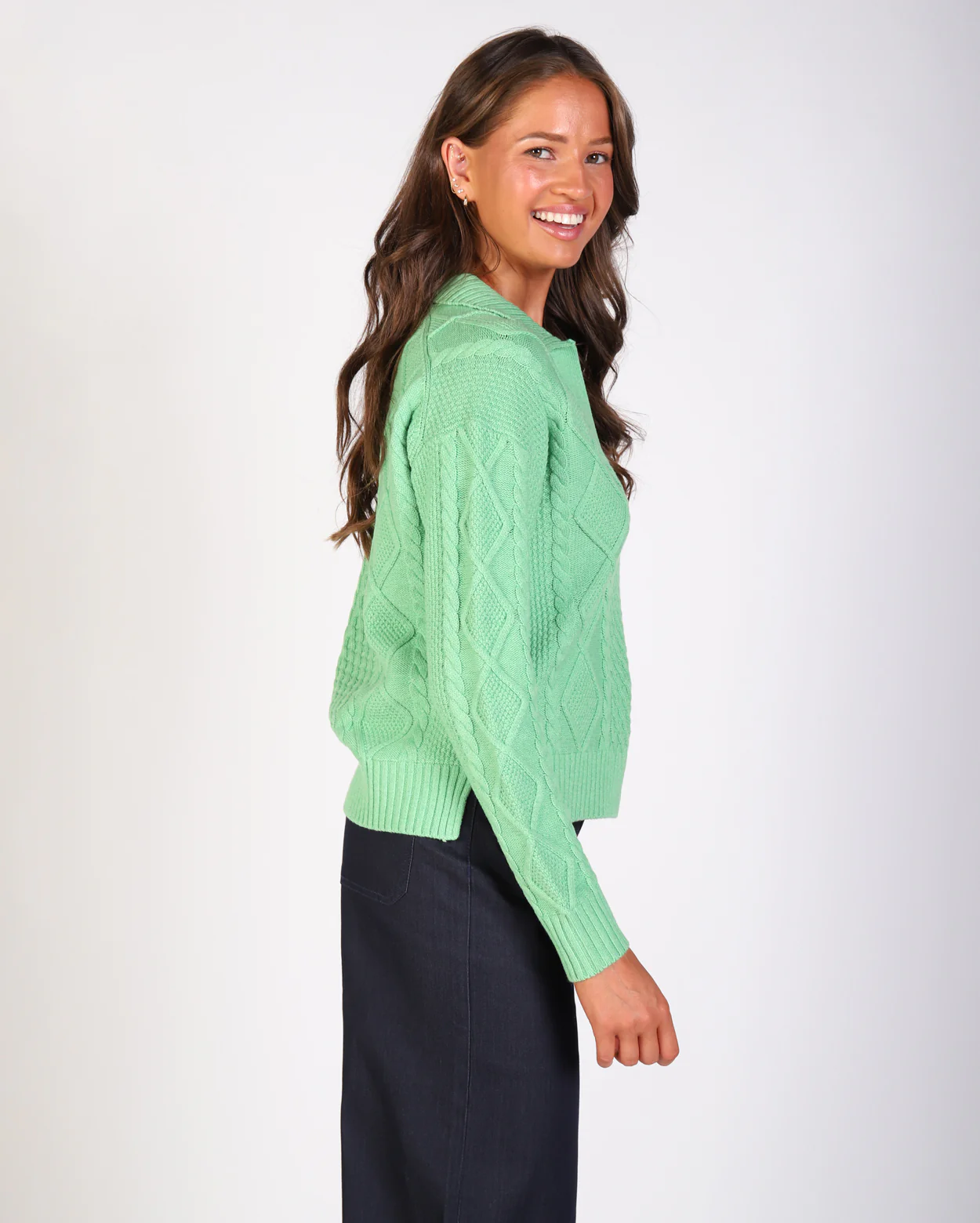 Evelyn Knit - Green - Image 4
