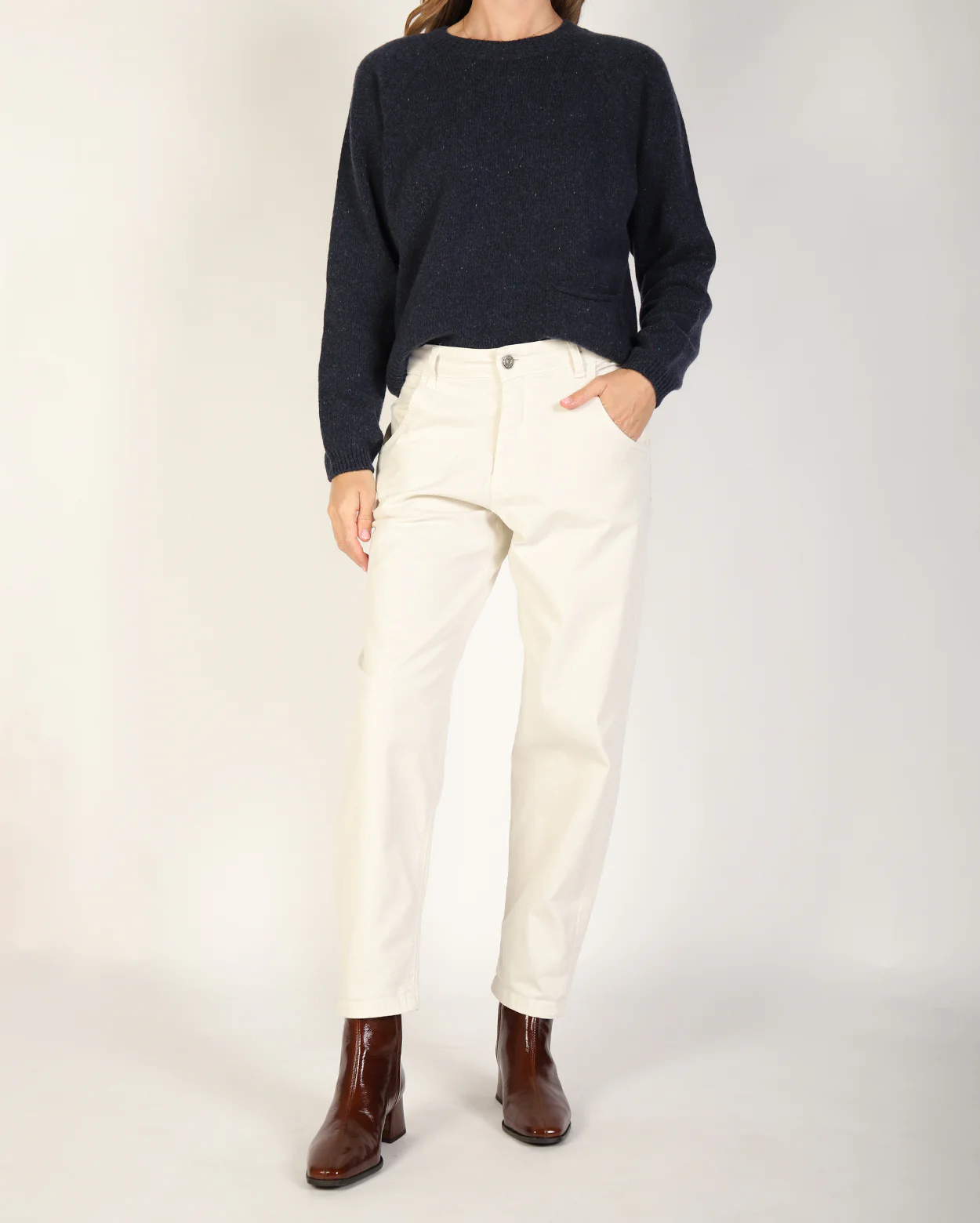 Helene Pant  - Cream