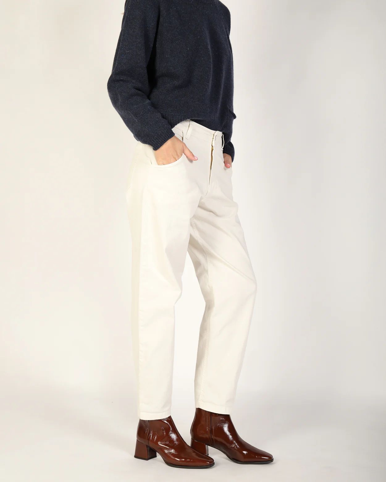 Helene Pant  - Cream - Image 4