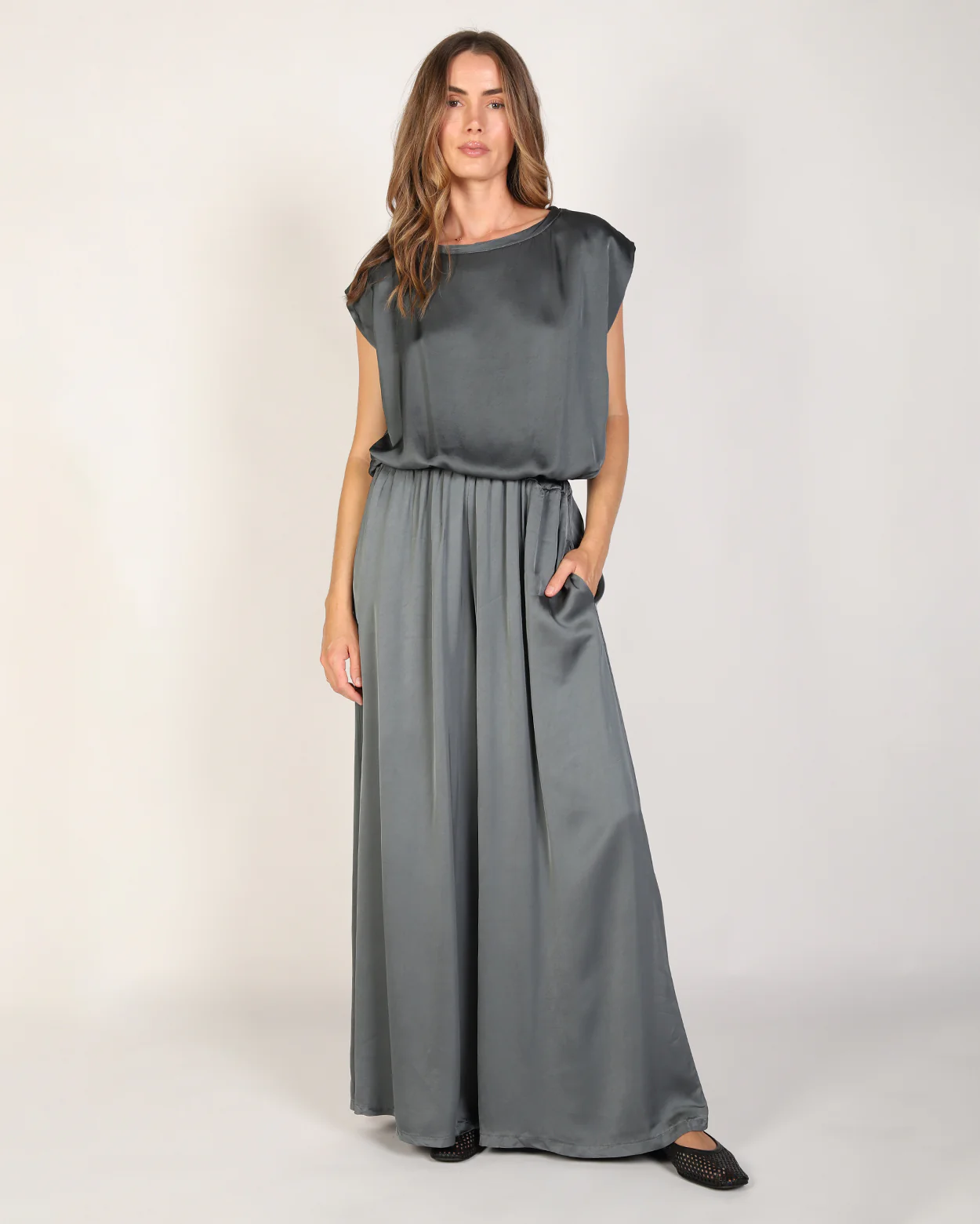 Janika Top - Charcoal - Image 5