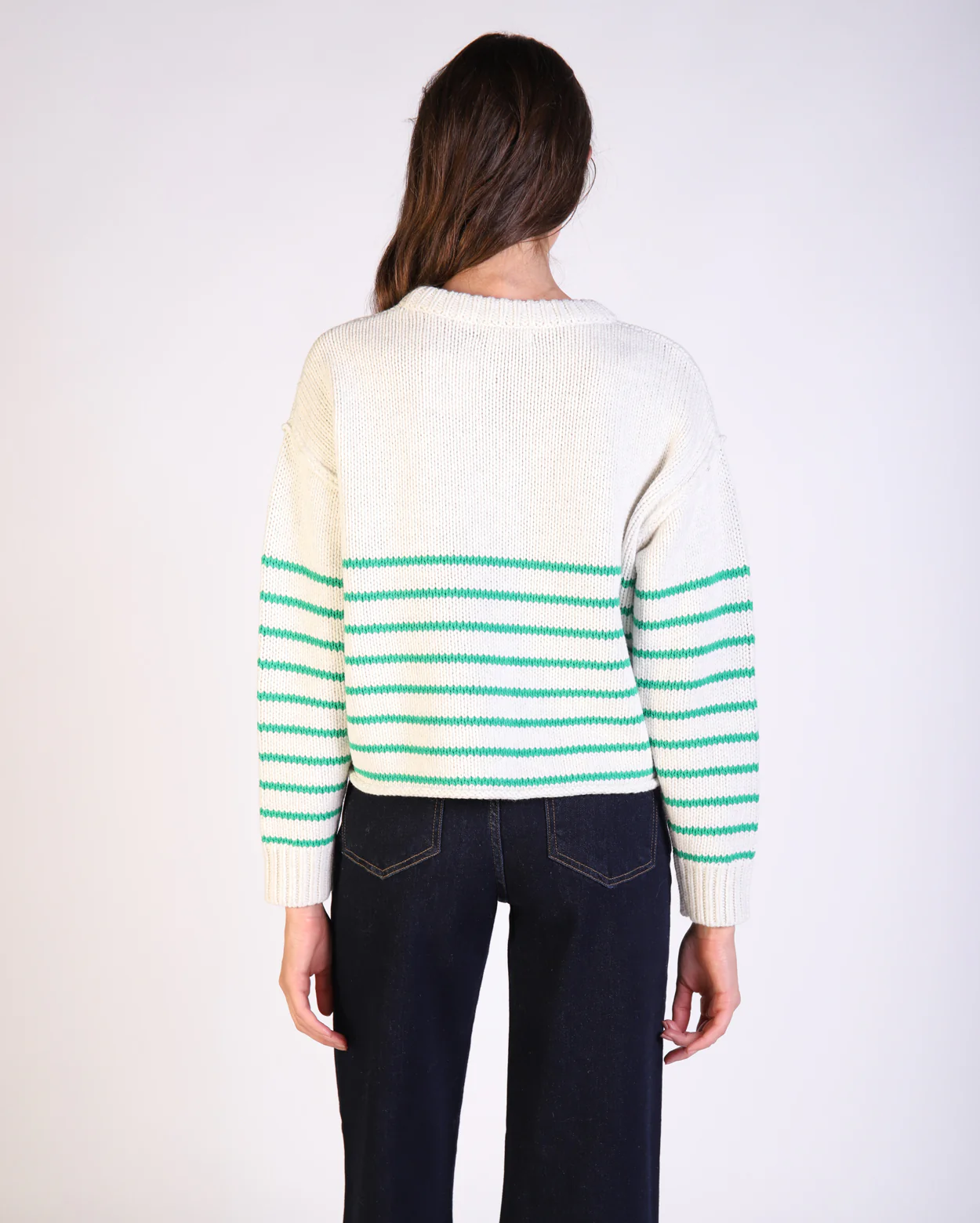Kai Stripe Knit - Green - Image 3
