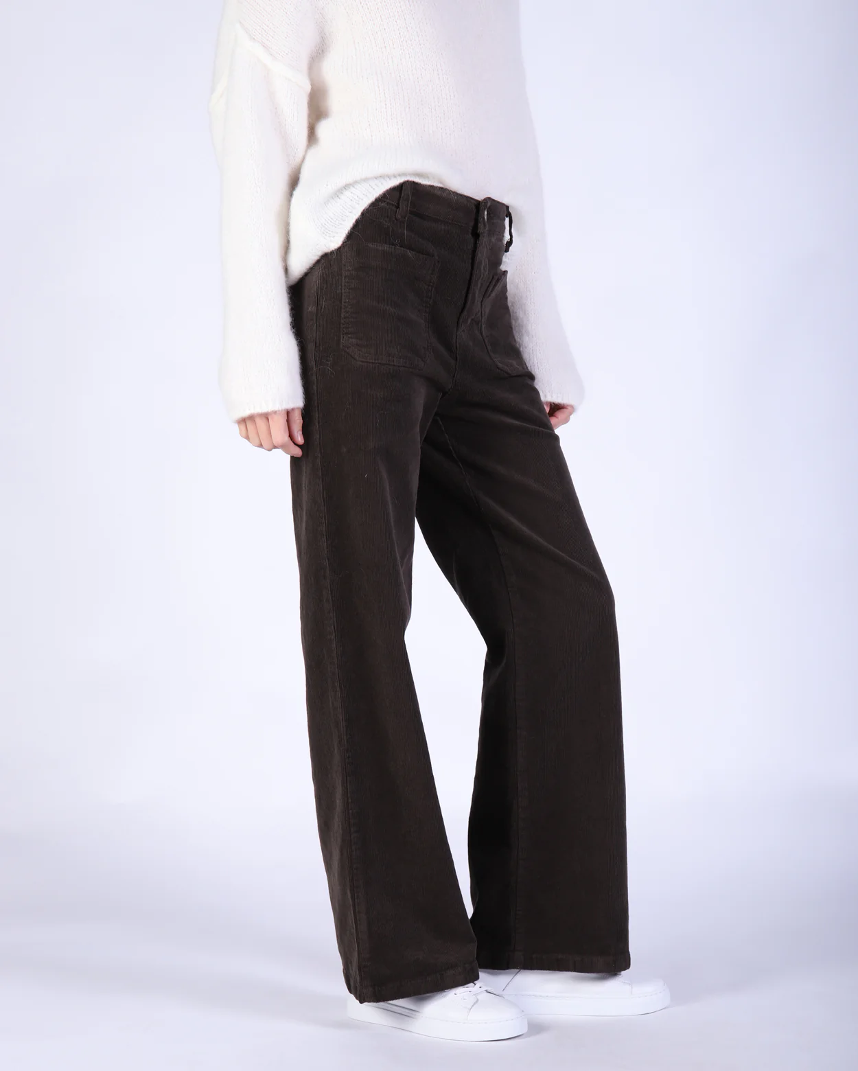 Kimmy Cord Pant - Brown - Image 2