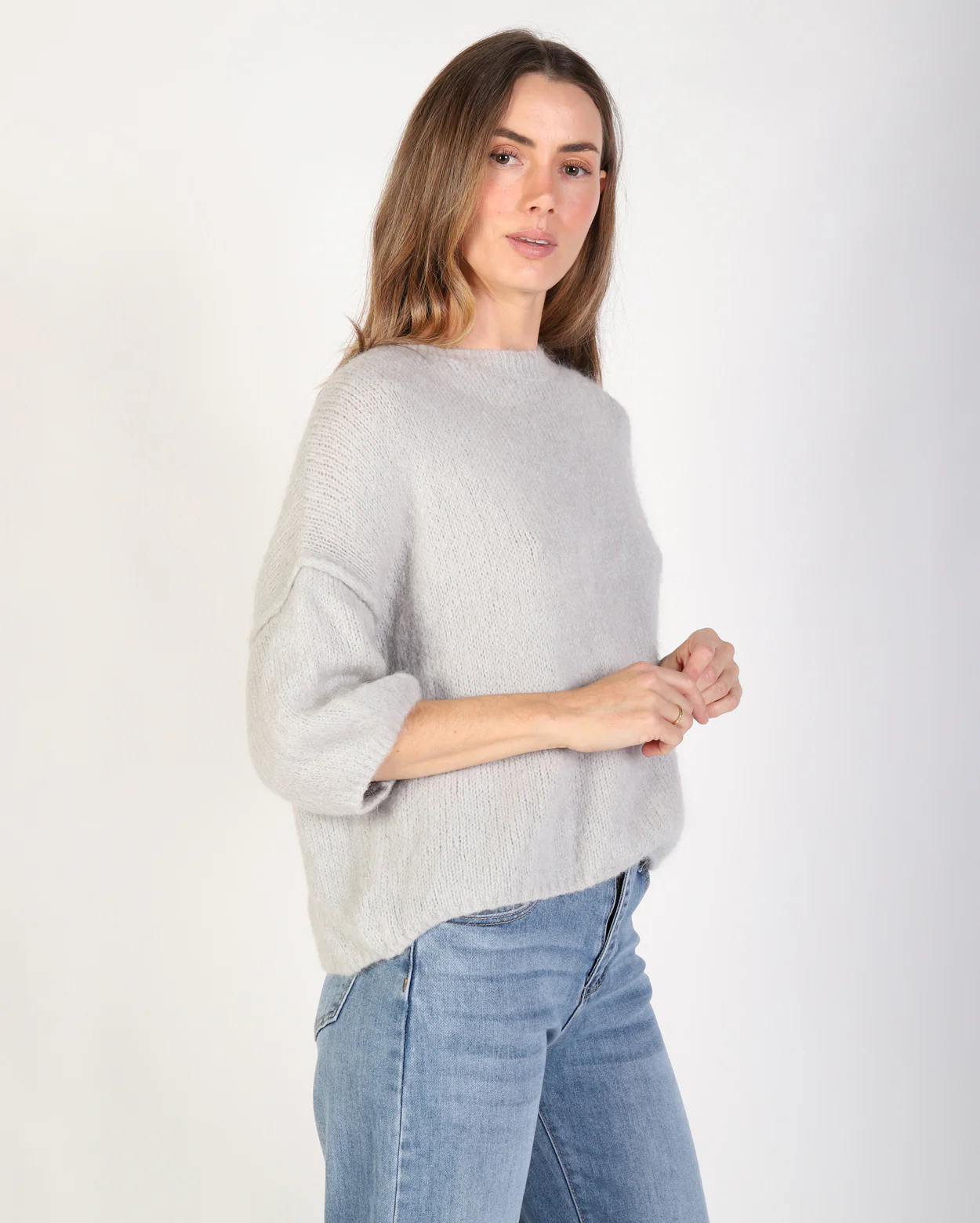 Kyla Knit - Grey/Marle - Image 4