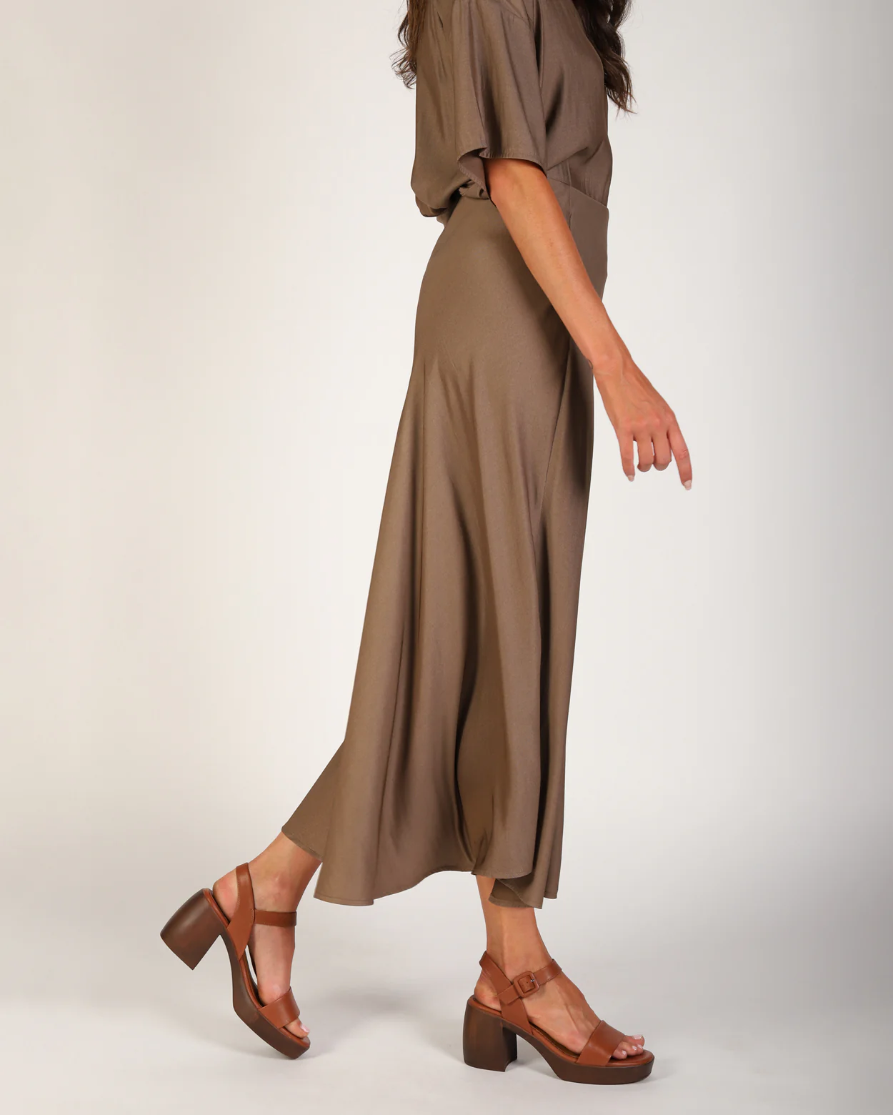 Lexi Skirt - Chocolate - Image 4