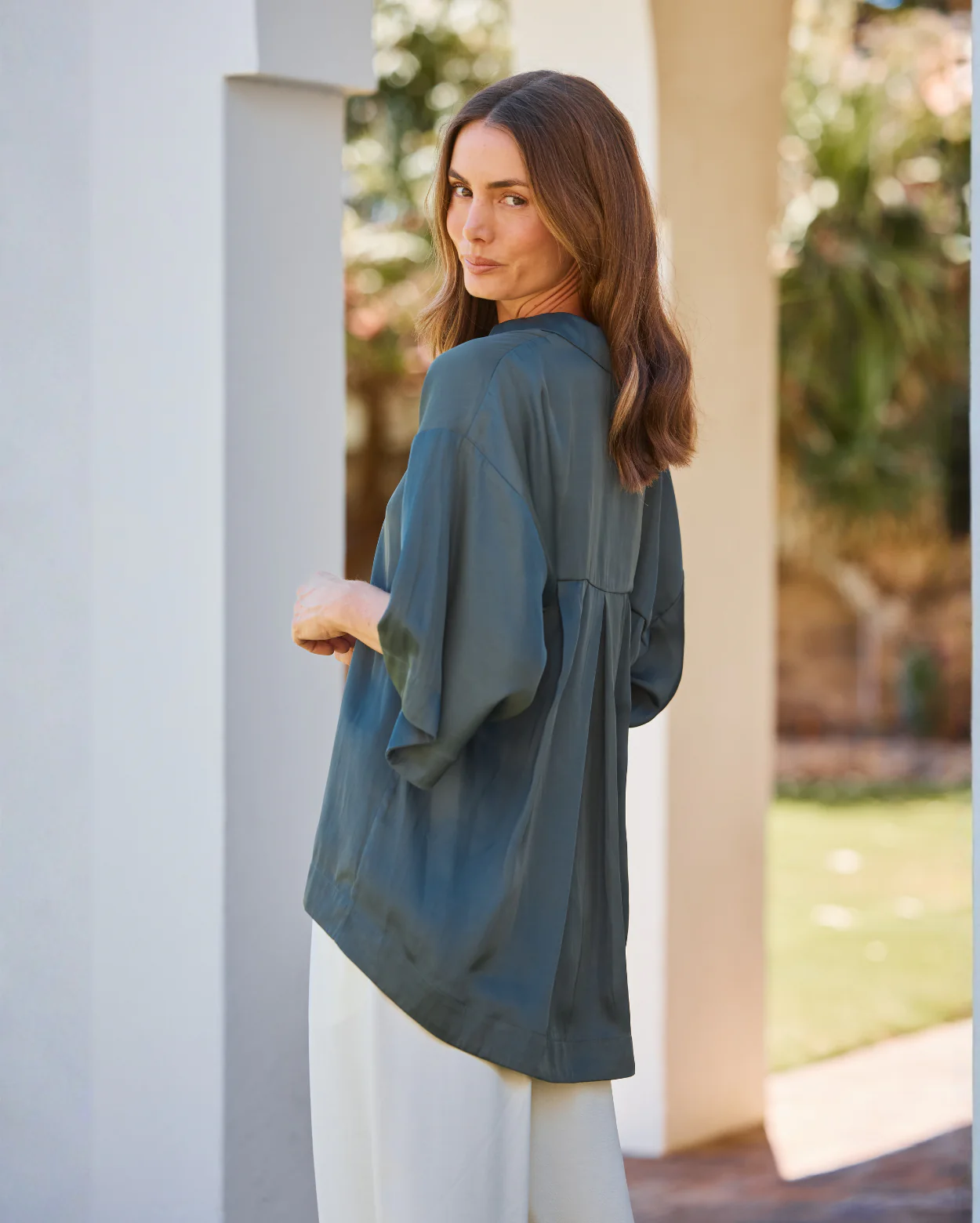 Lilly Shirt  - Kale - Image 3