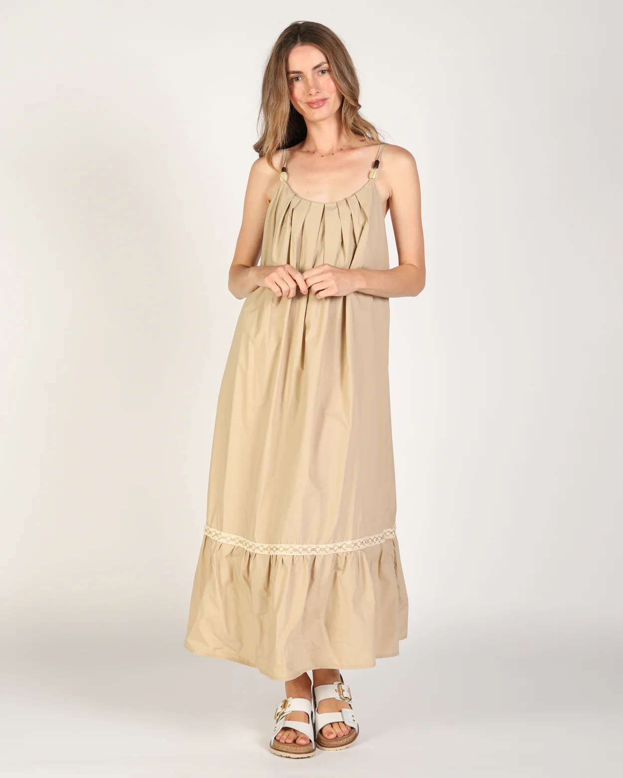 Melody Dress - Beige