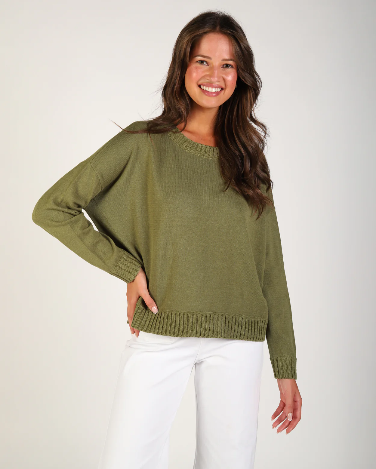 Naomi Knit  - Moss - Image 3