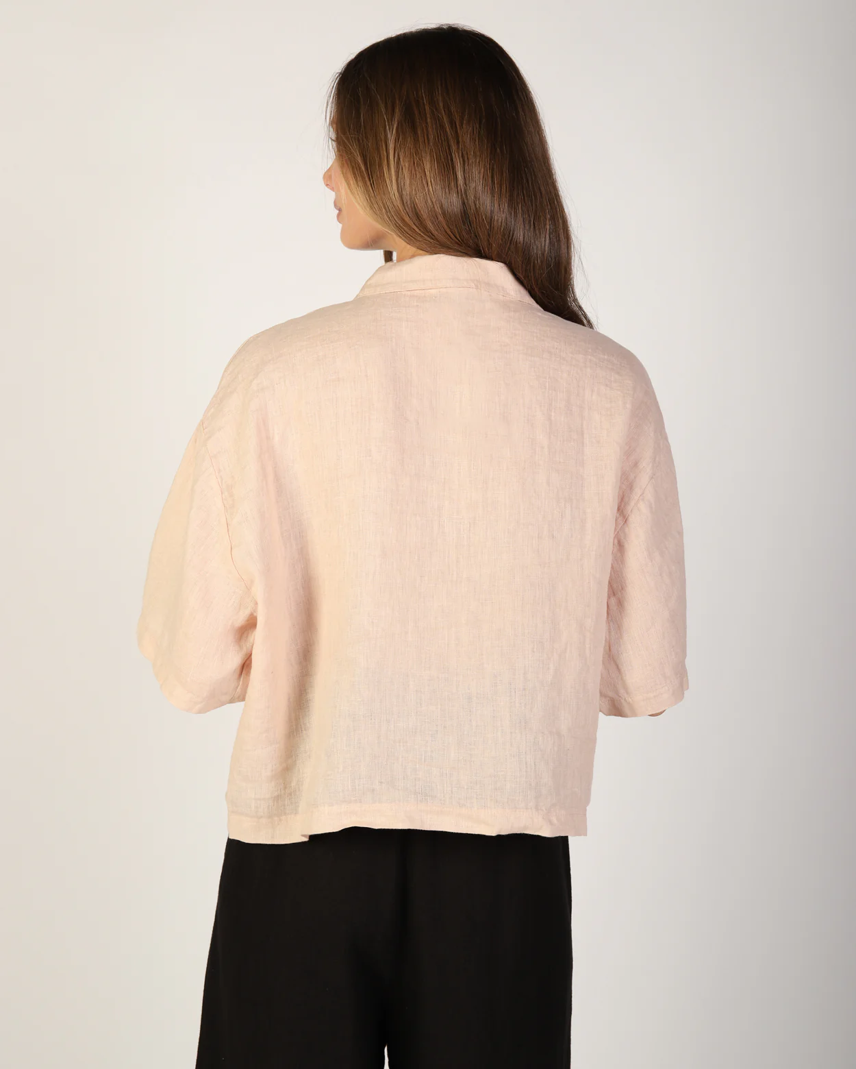 Nikki Linen Shirt - Natural - Image 4