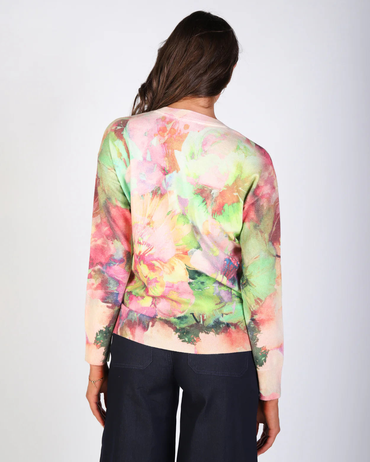 Poppy Long Sleeve Pullover - Paisley - Image 4