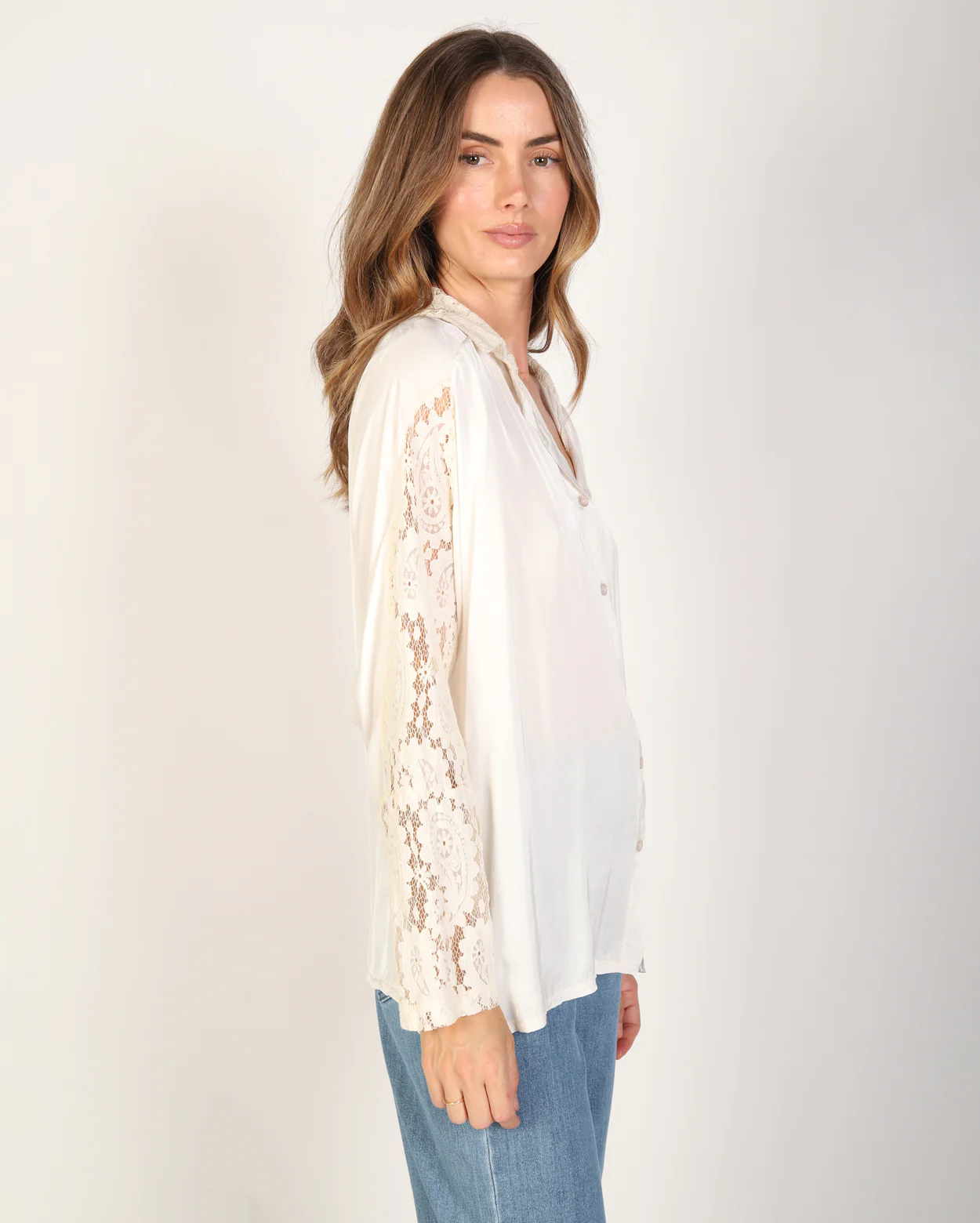 Regan Shirt  - White - Image 5