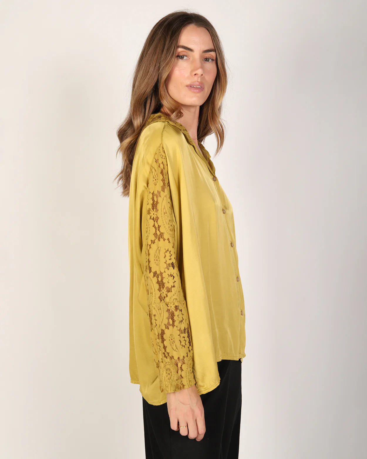 Regan Shirt  - Yellow - Image 4