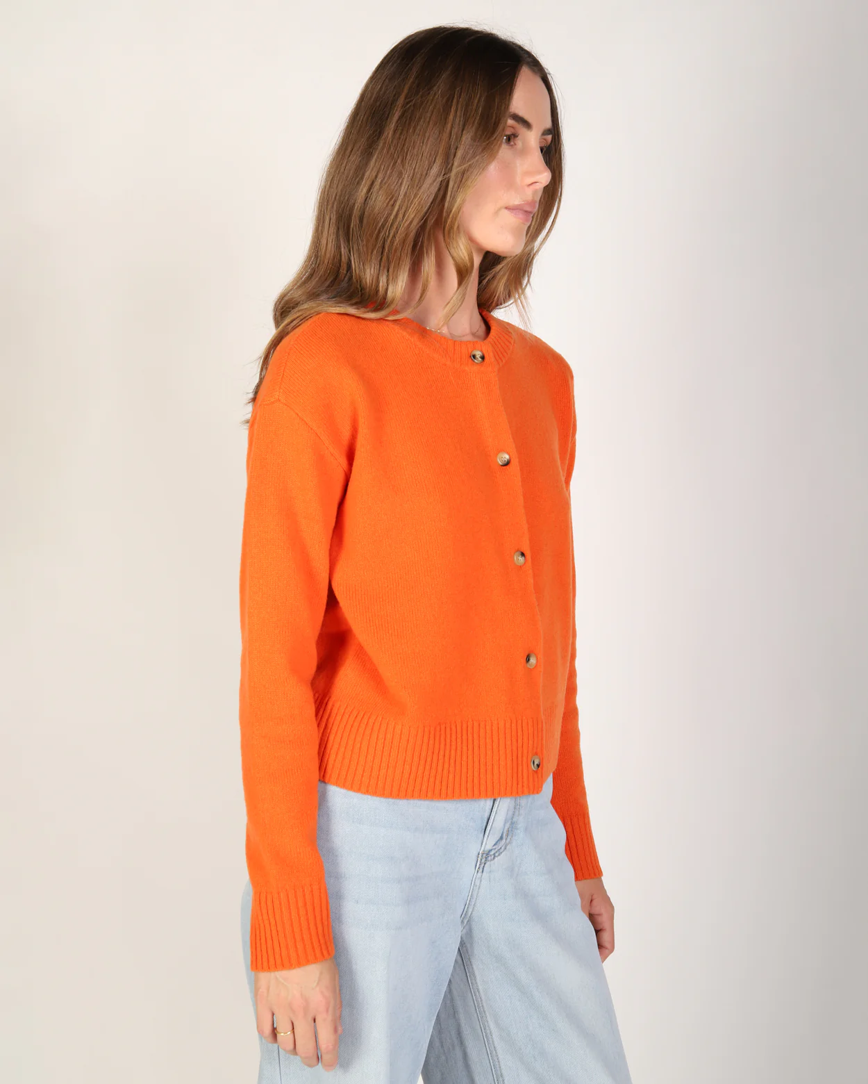 Sienna Cardigan - Orange - Image 3