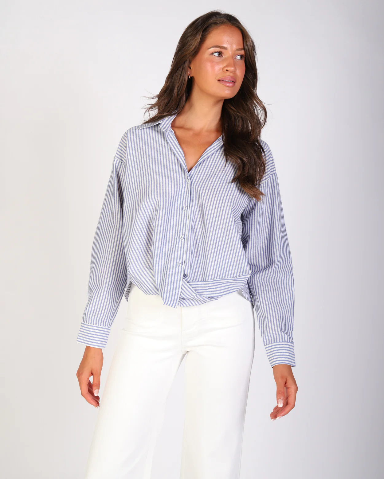 Sydney Shirt - Blue Stripe - Image 3