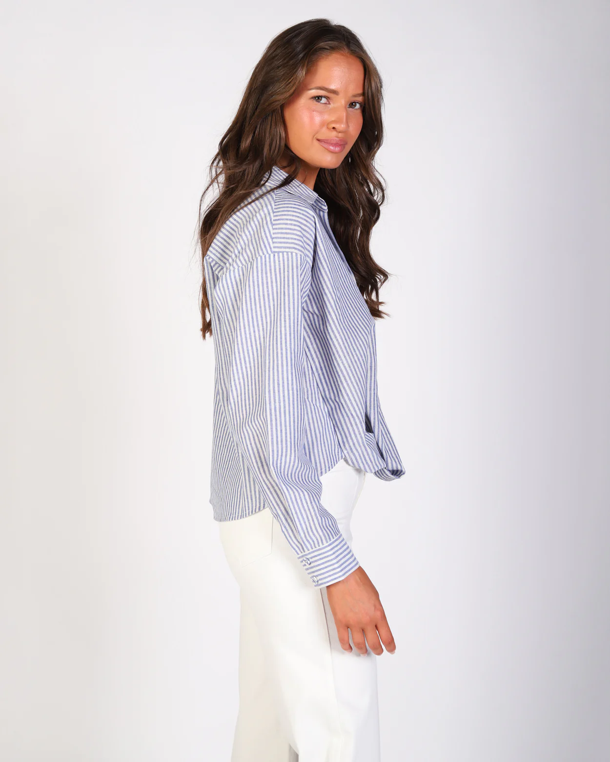 Sydney Shirt - Blue Stripe - Image 4