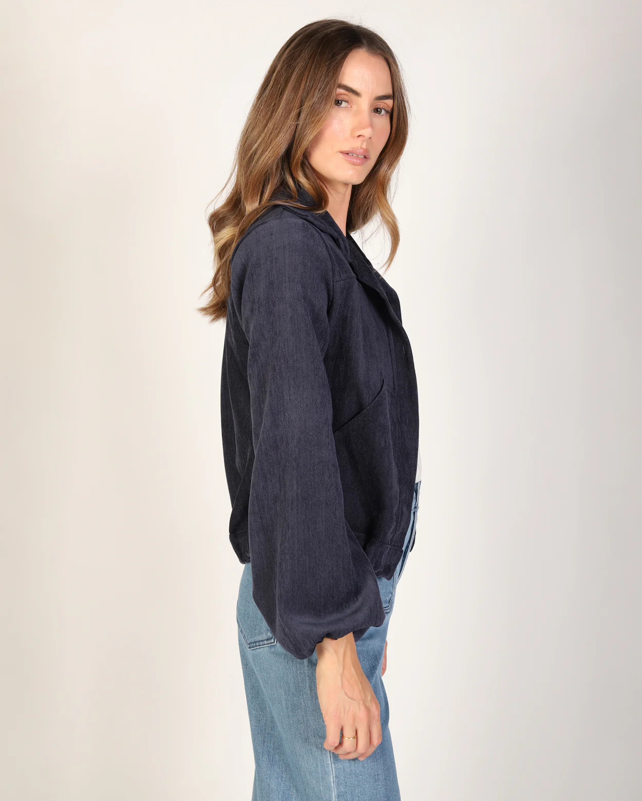 Tate Jacket  - Navy - Image 4