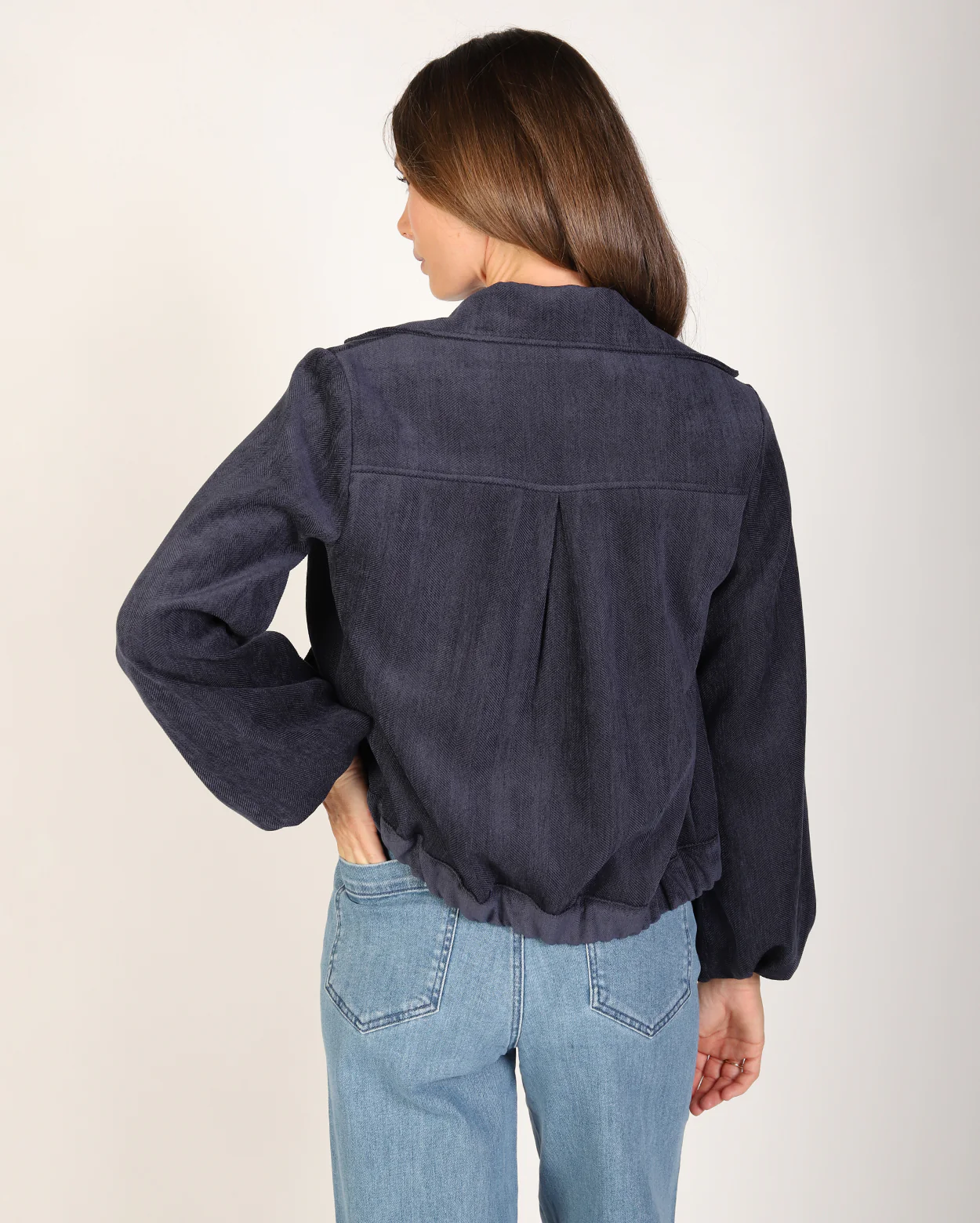 Tate Jacket  - Navy - Image 5