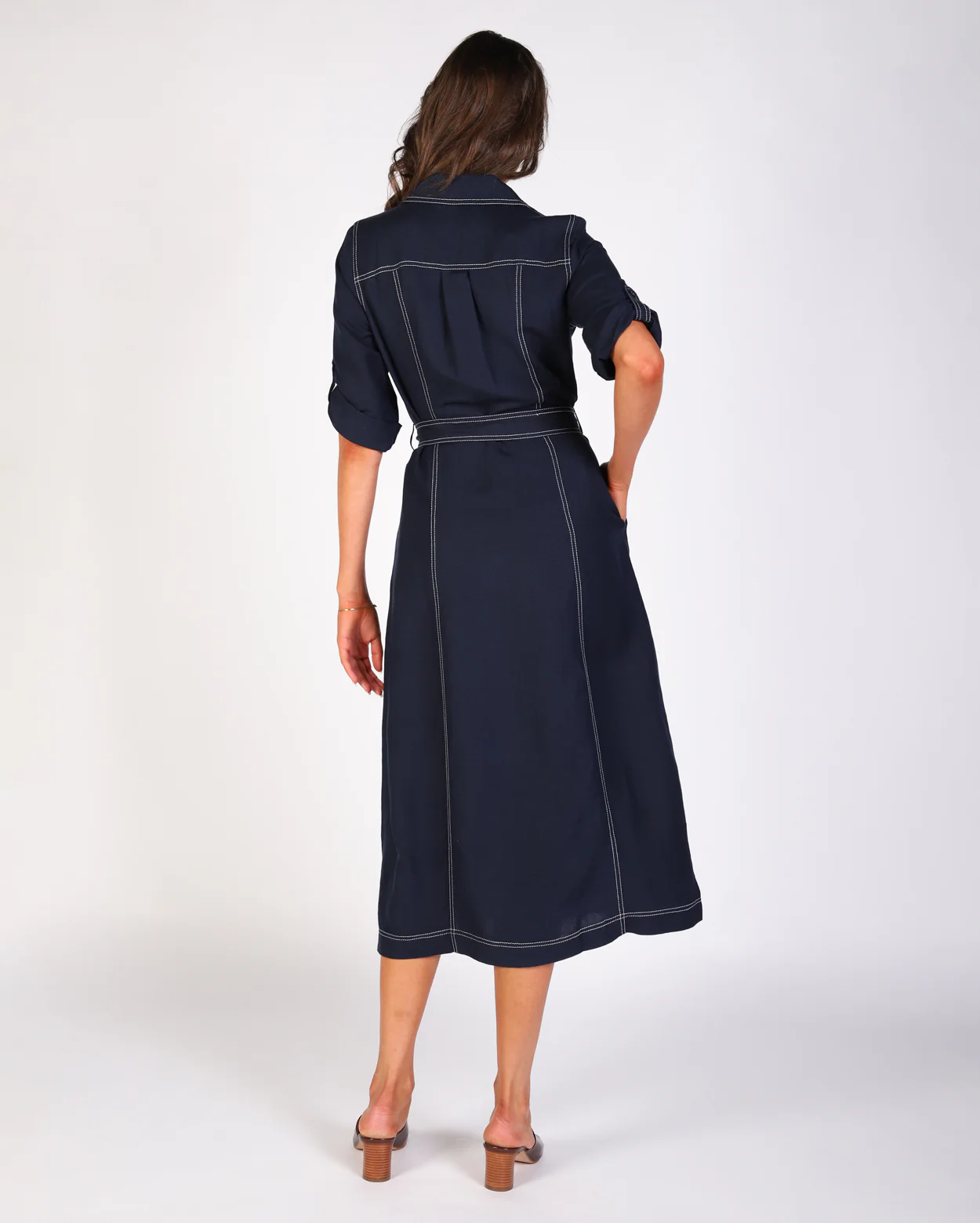 Tilly Dress - Navy - Image 5