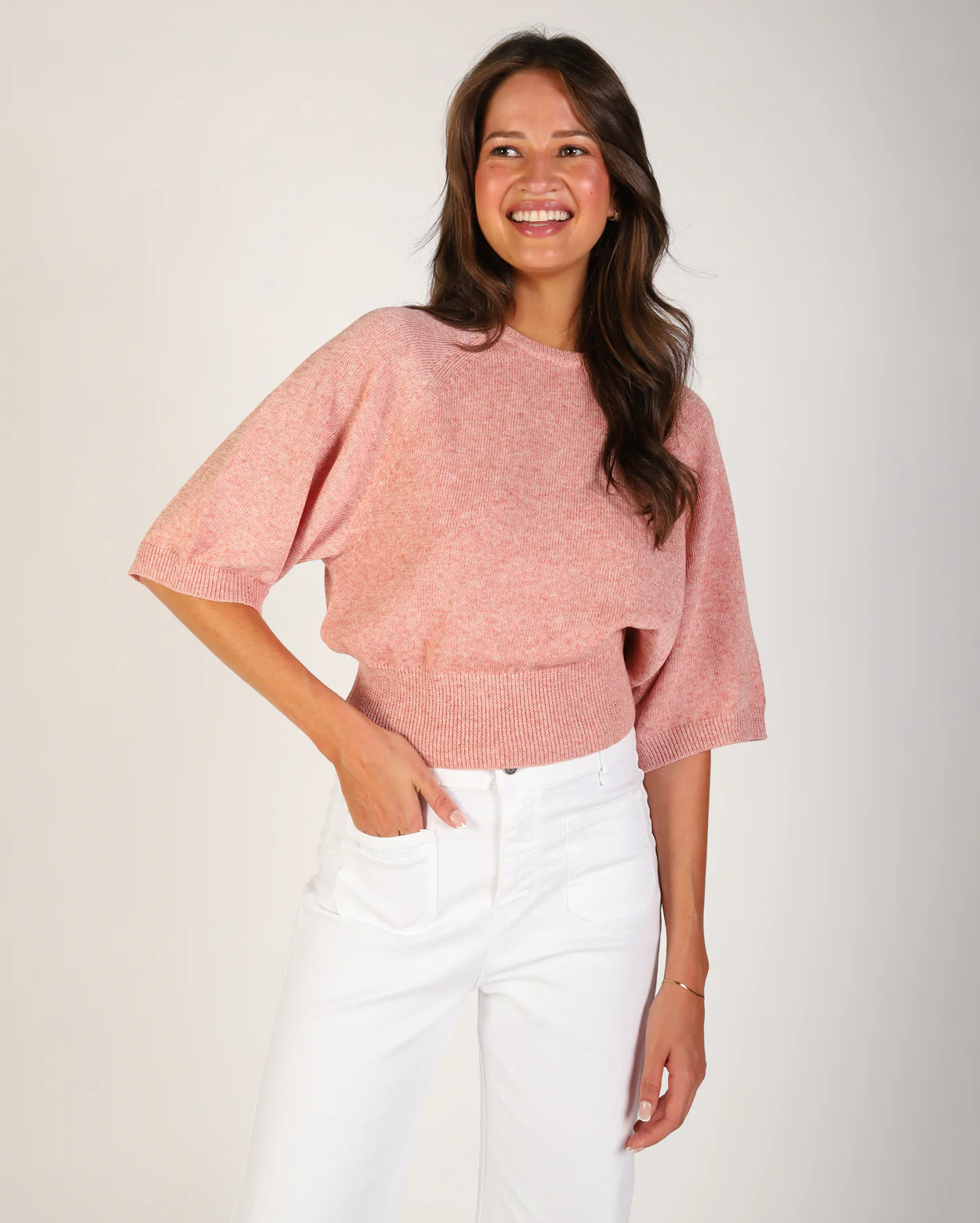 Trudie Knit - Coral - Image 3