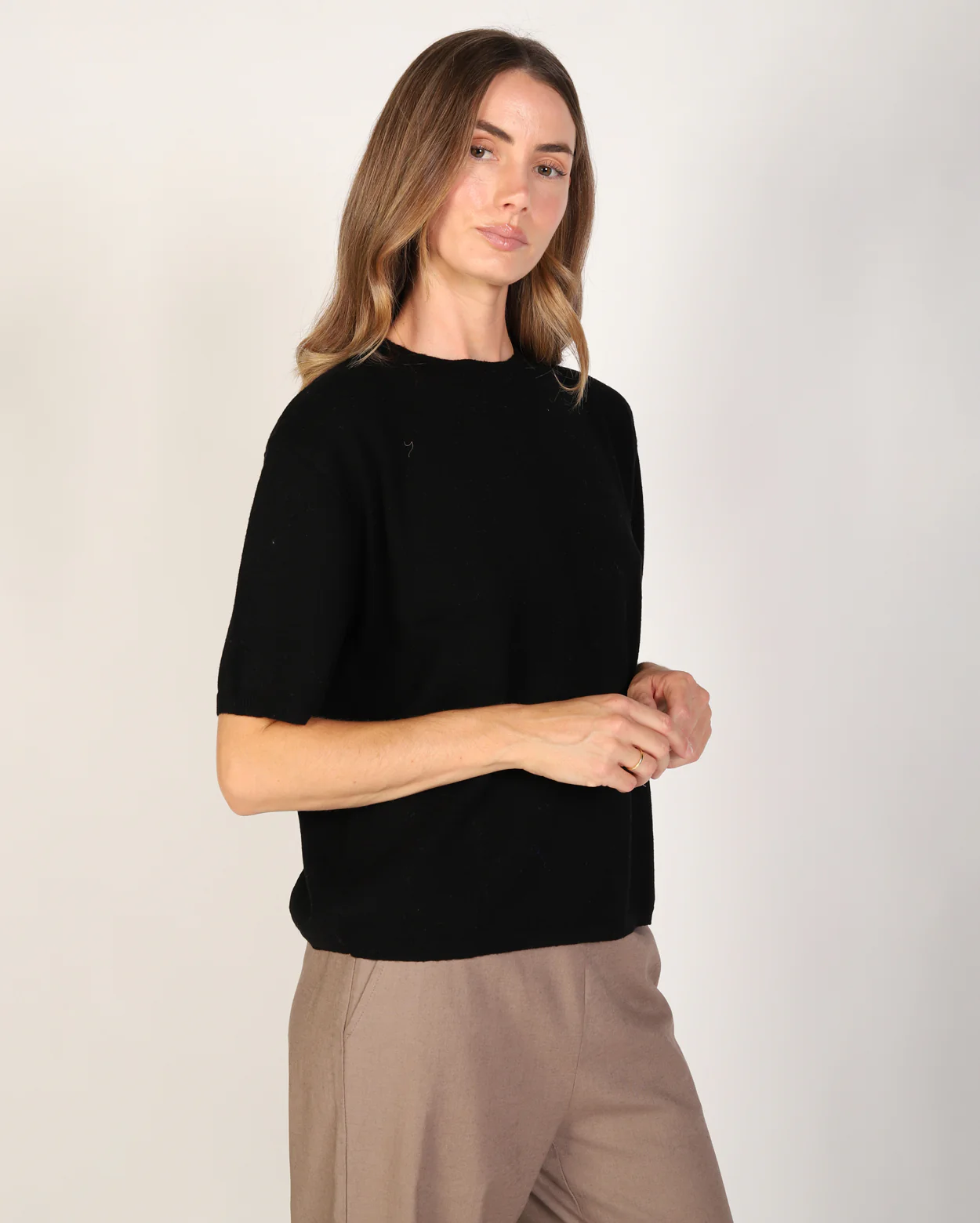 Uma Merino Knit - Black - Image 3