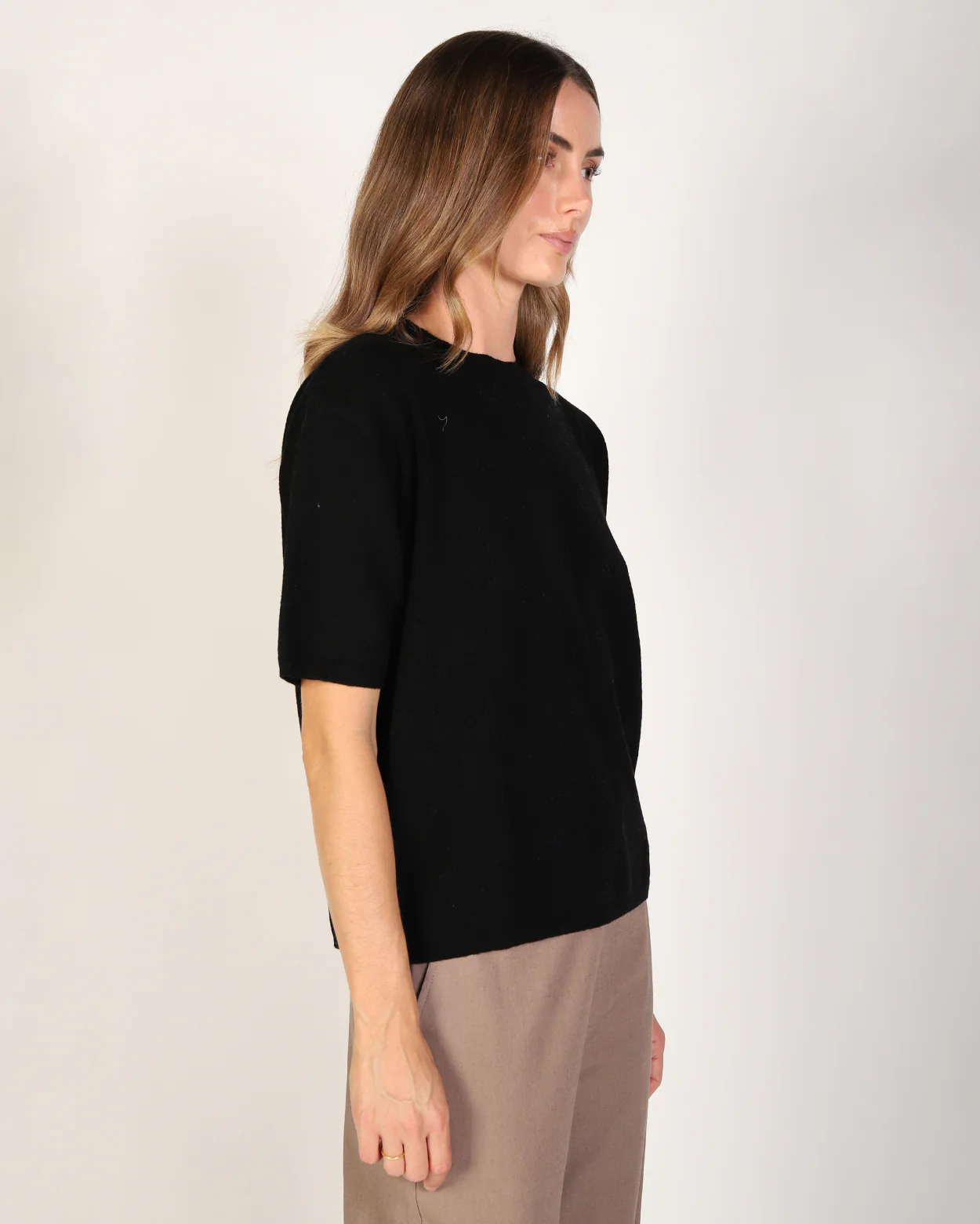 Uma Merino Knit - Black - Image 4