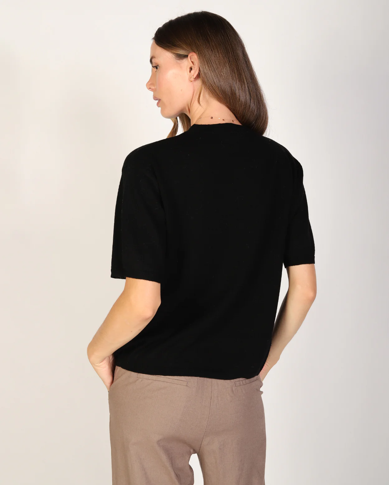 Uma Merino Knit - Black - Image 5