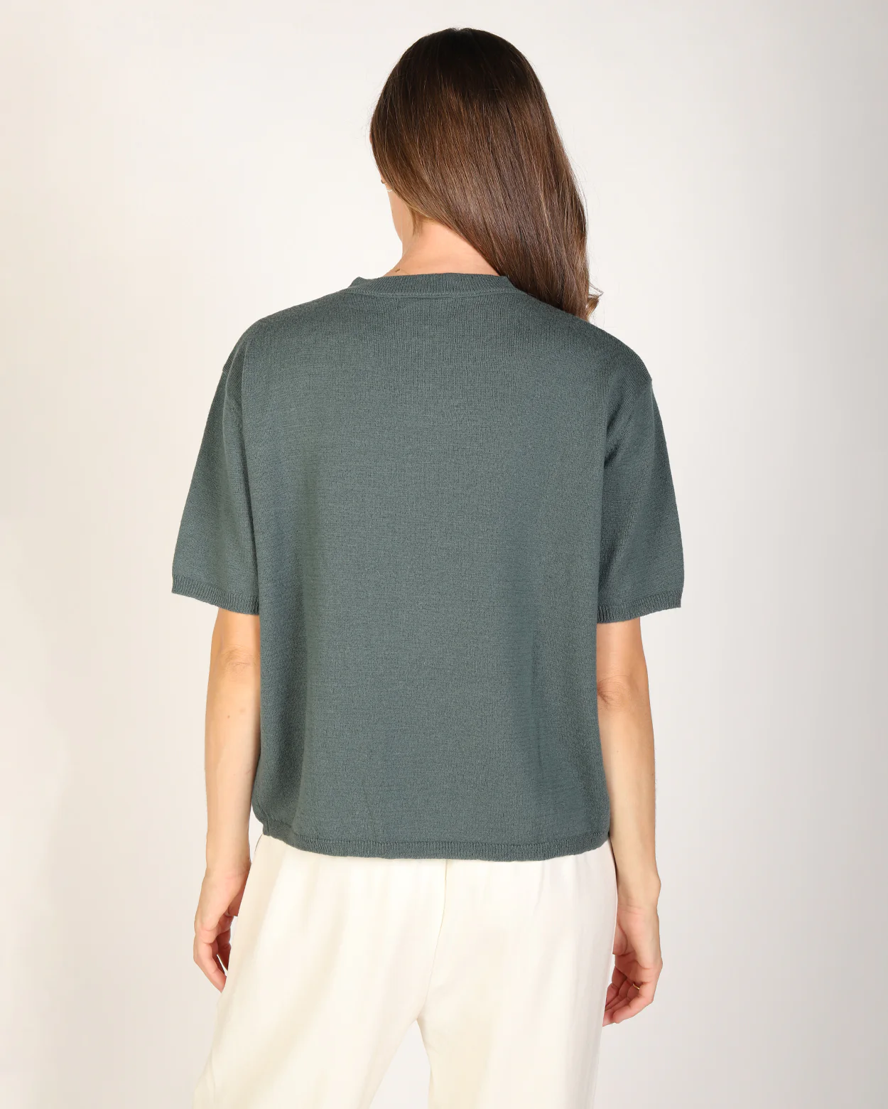 Uma Merino Knit - Deep Teal - Image 5
