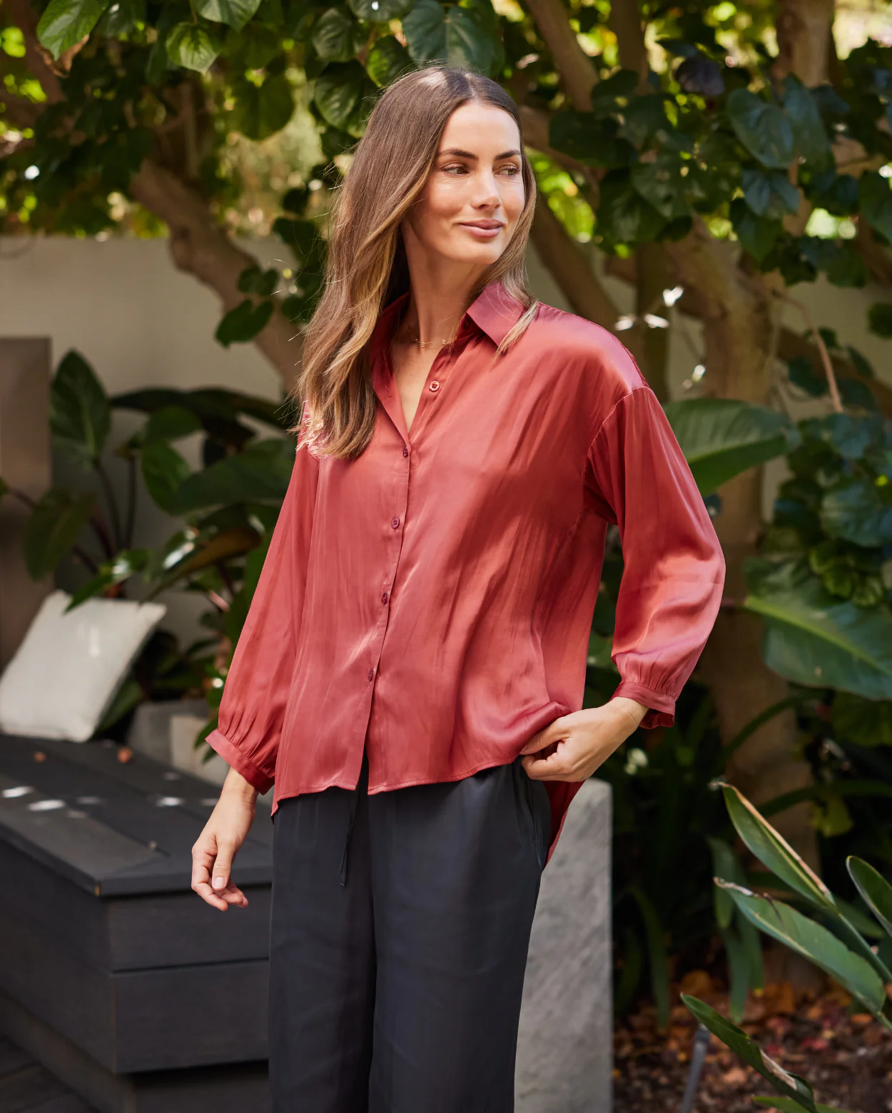 Willow Shirt - Rose - Image 3