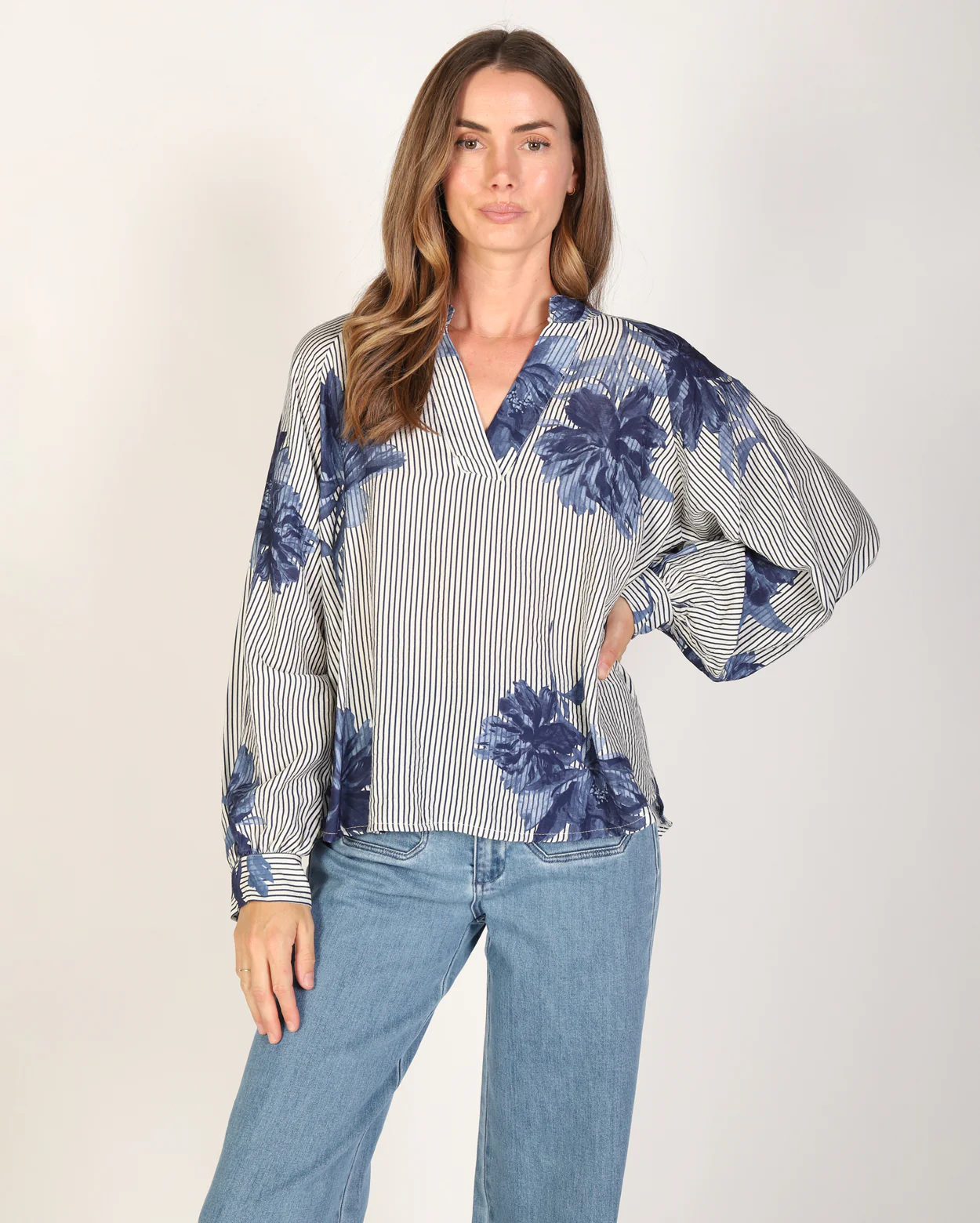 Zhandra Top - Blue - Image 2